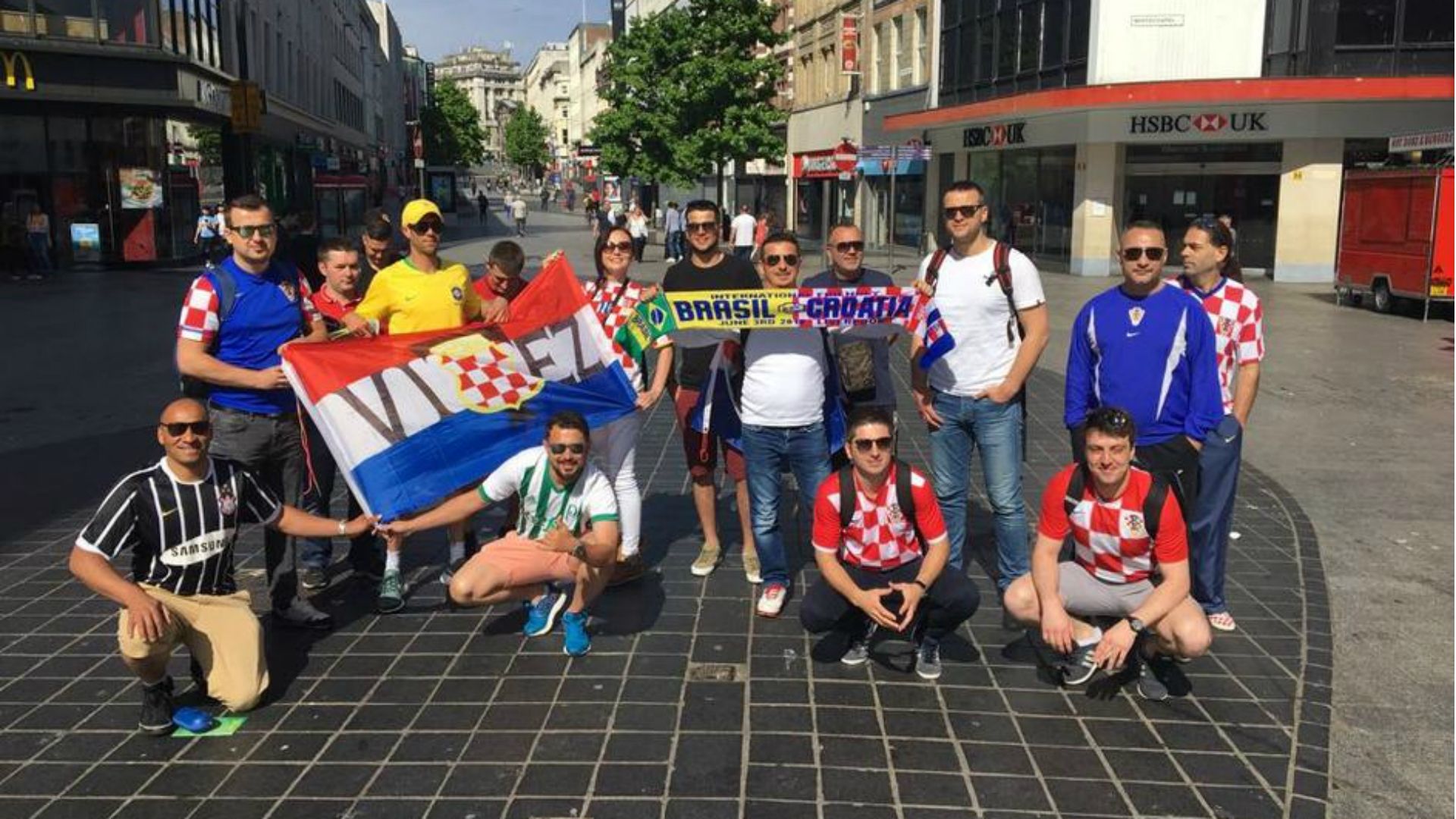 Croatia Brazil fans 03062018