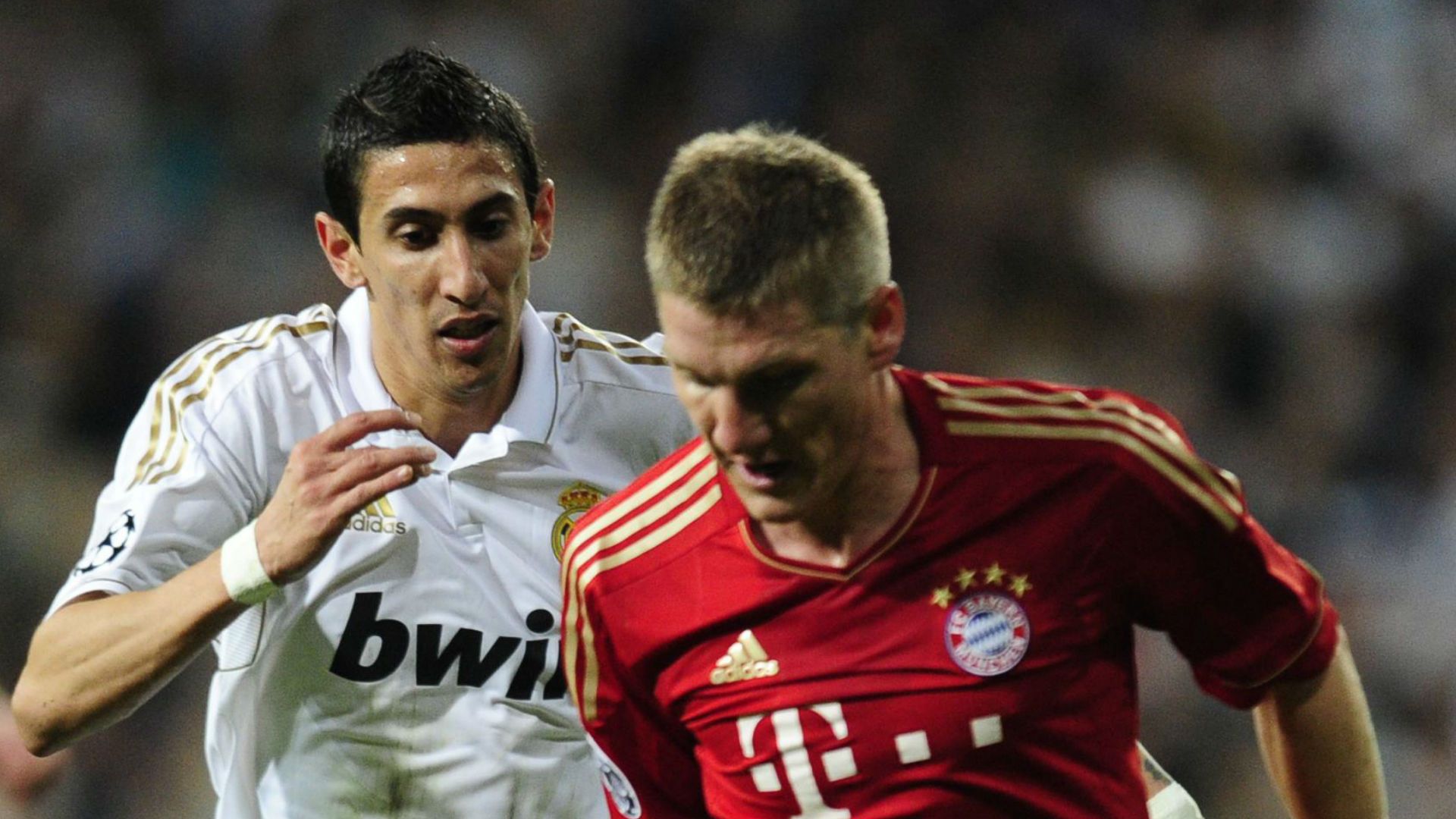 Schweinsteiger Bayern Di Maria Real Madrid