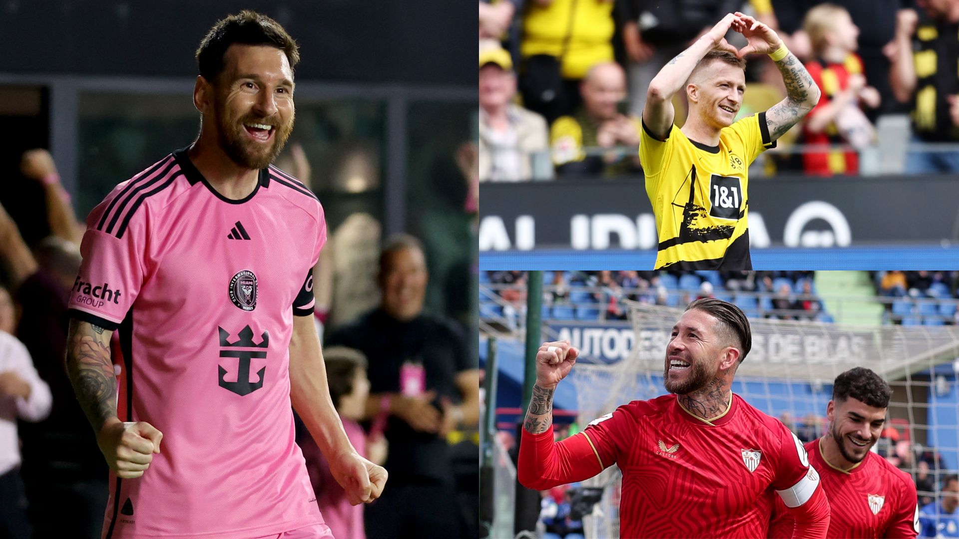 Messi Reus Ramos split