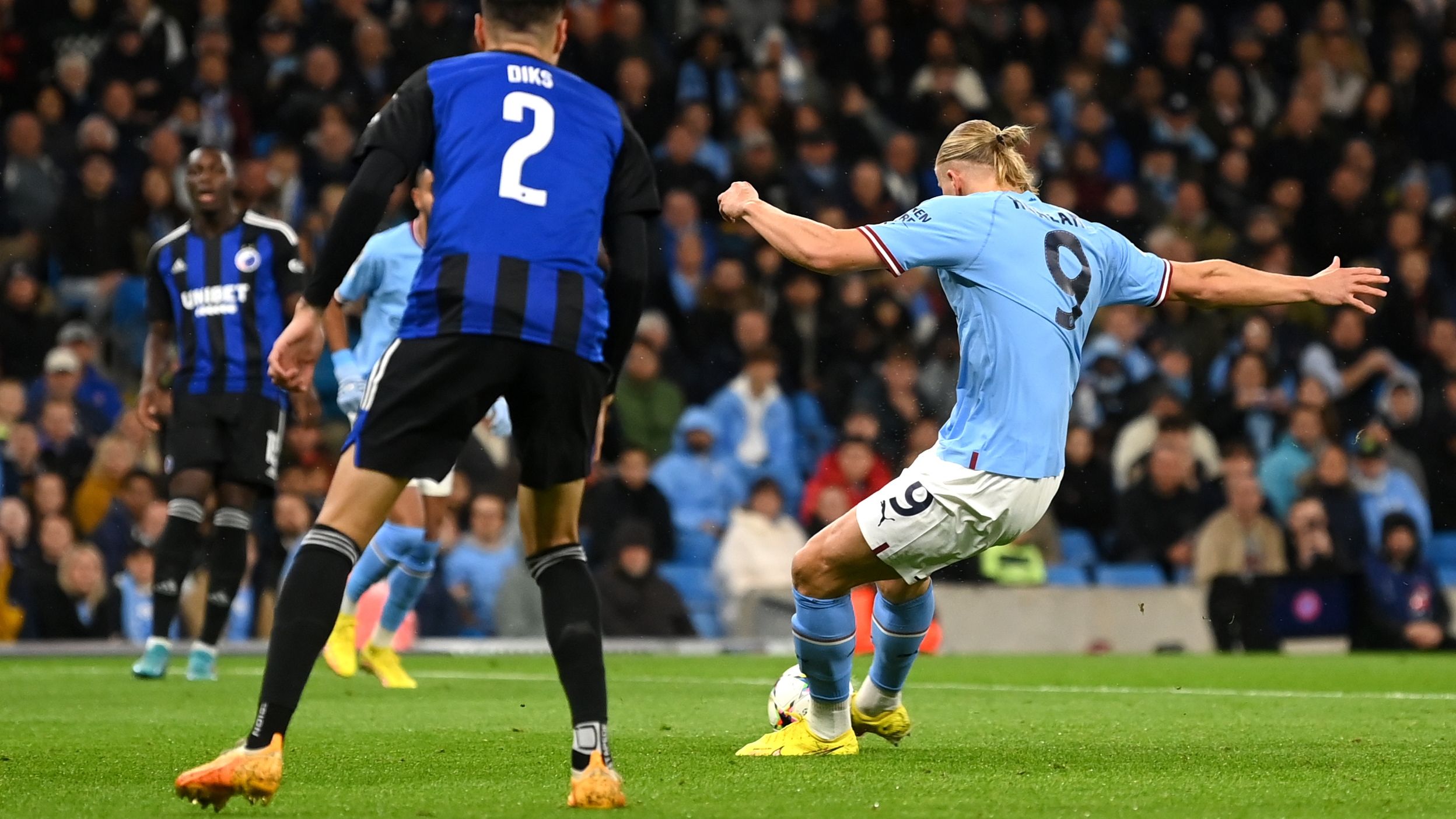 Erling Haaland Manchester City Copenhagen 2022-23