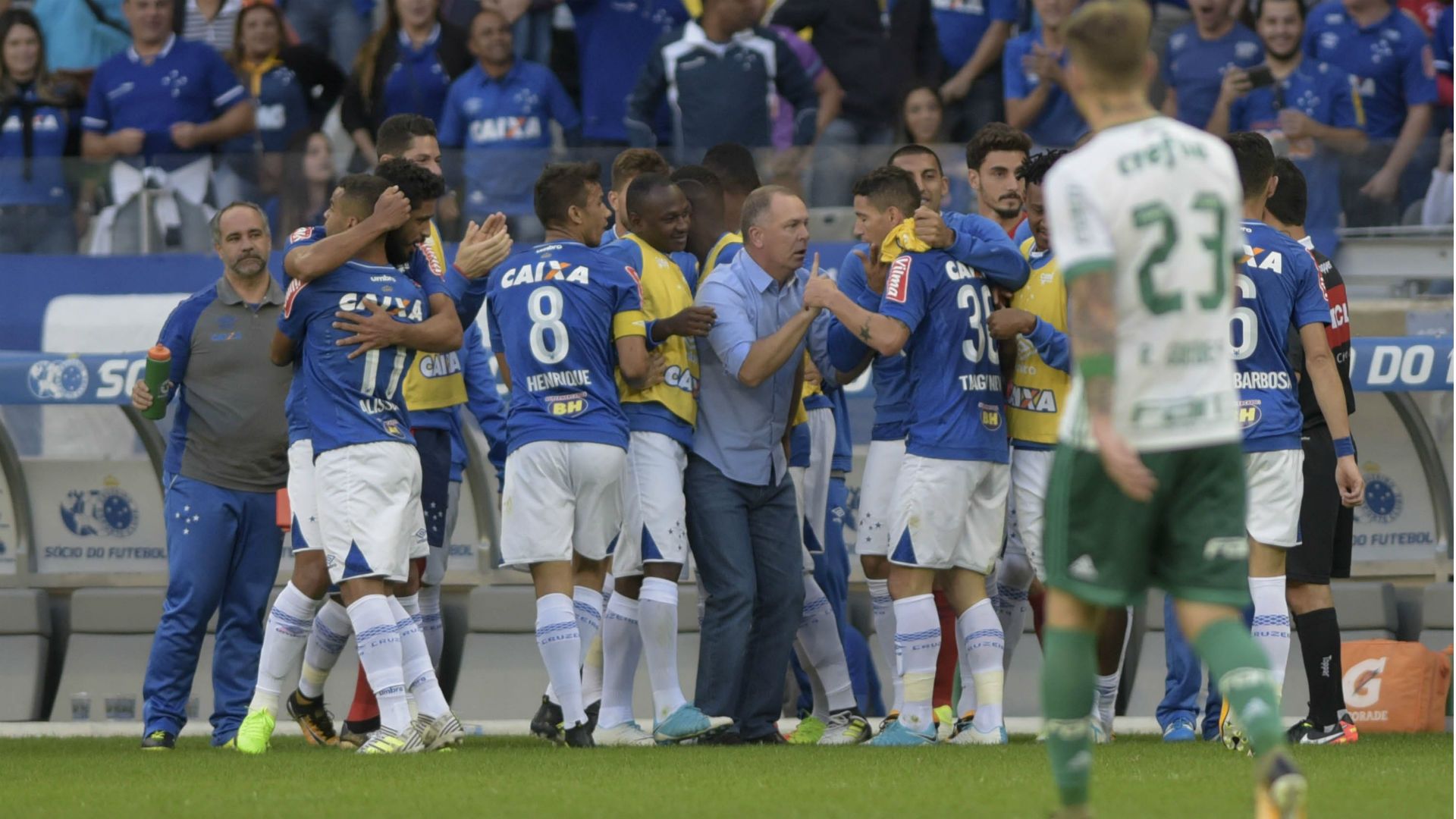 Cruzeiro Palmeiras Brasileirão 09 07 2017