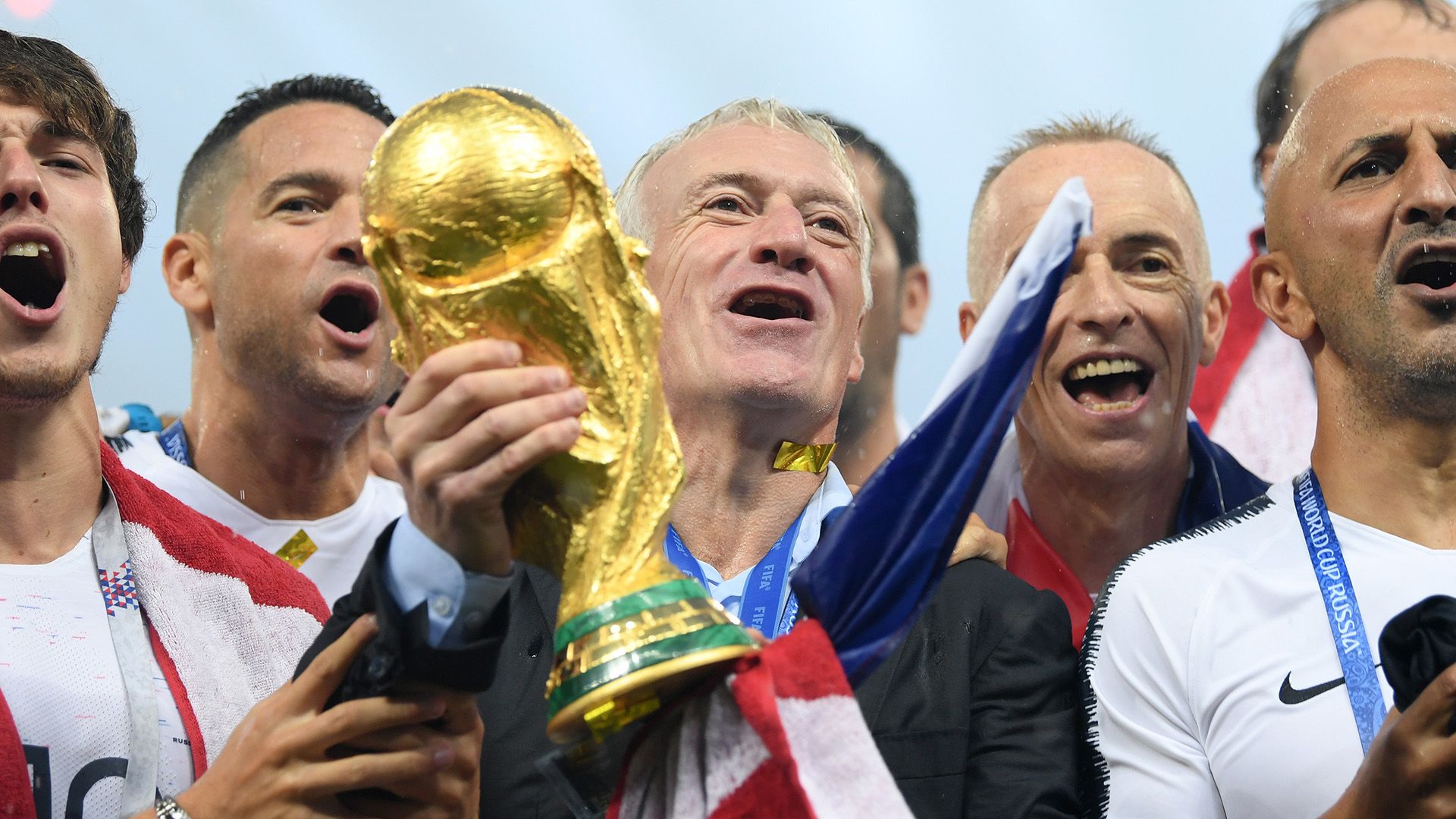 Didier Deschamps France World Cup champions 15072018