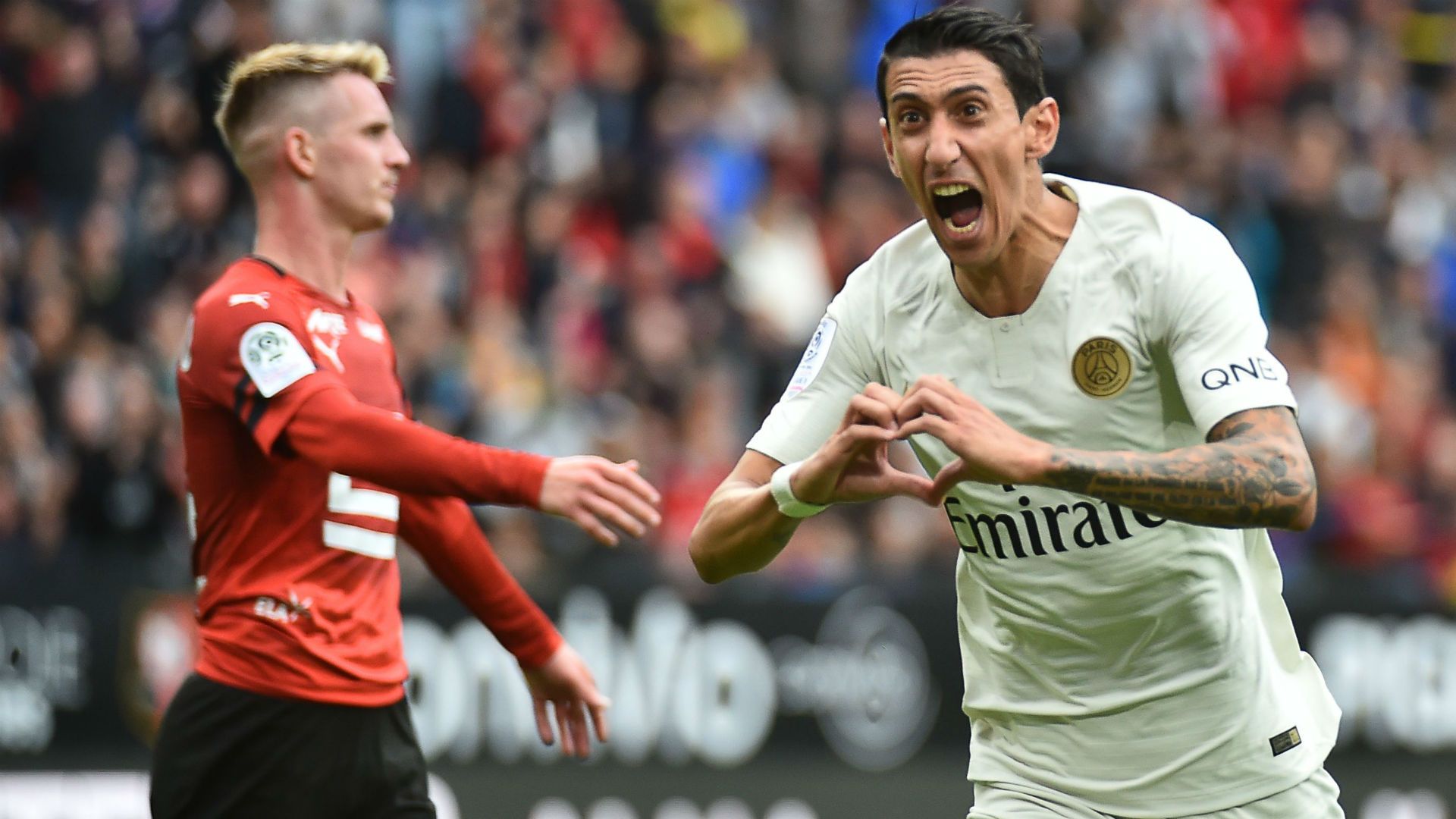 Angel Di Maria Rennes PSG Ligue 1 23092018