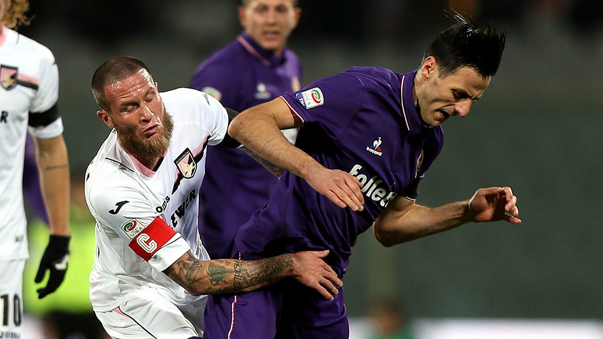 Kalinic Morganella Fiorentina Palermo Serie A