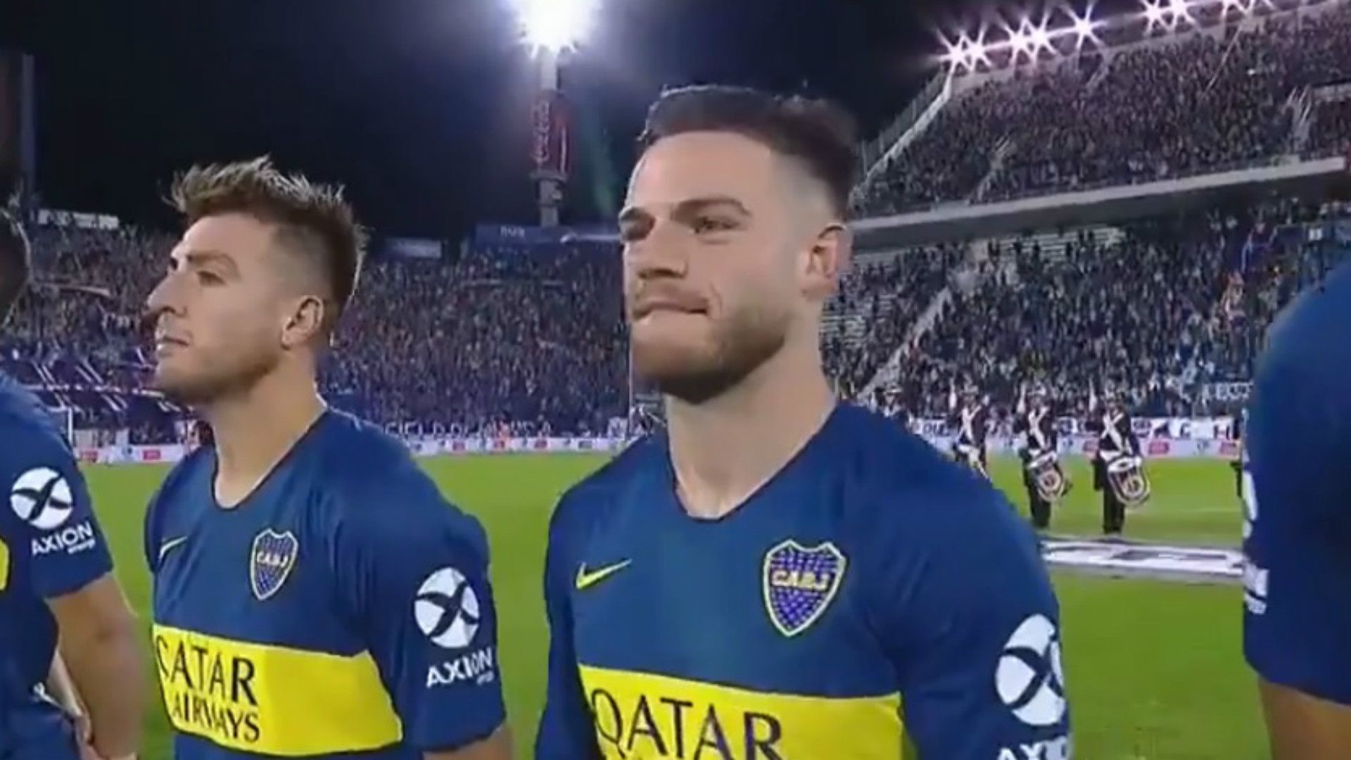 Captura Nandez Himno Velez Boca 12052019