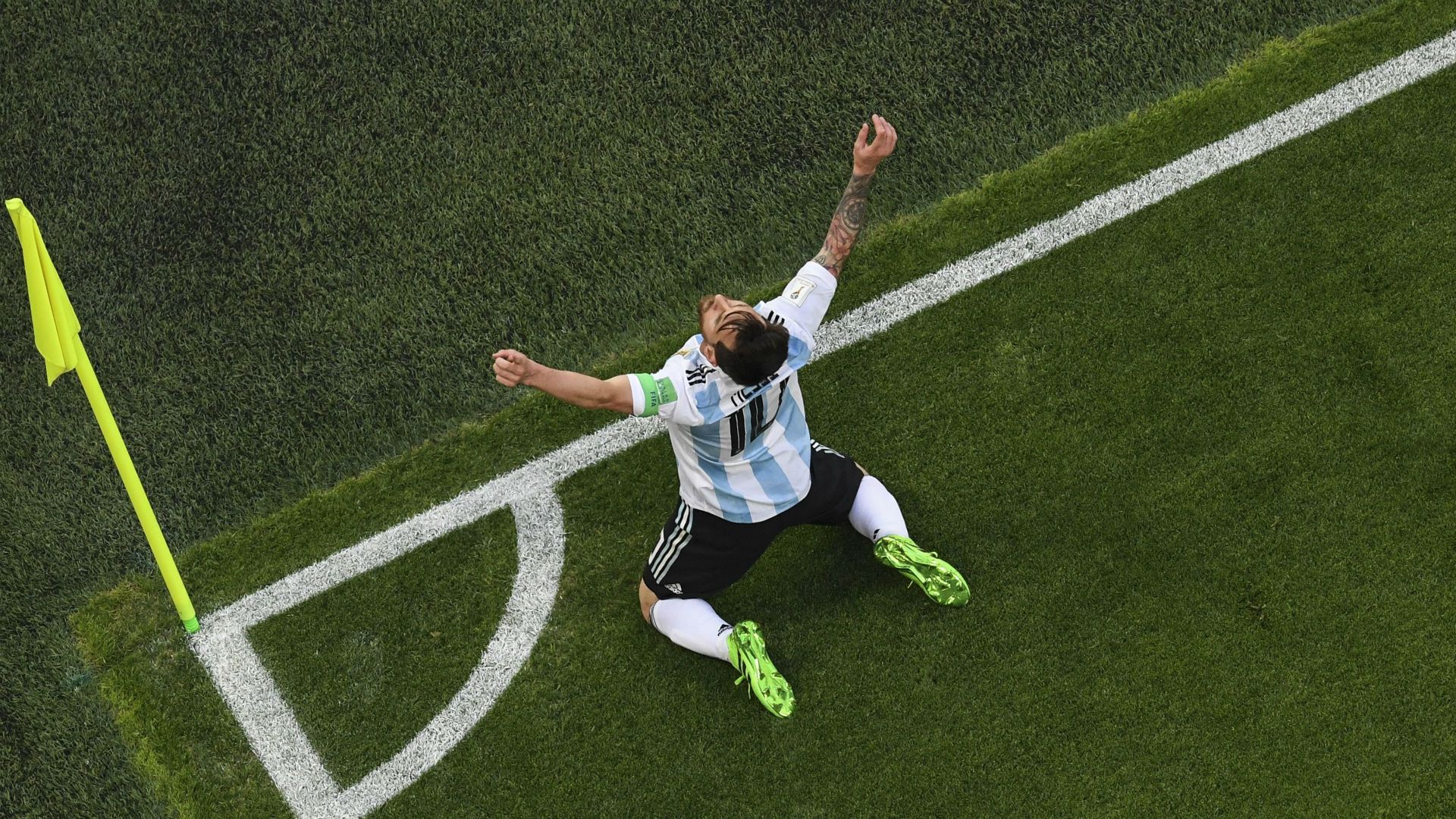 Lionel Messi Argentina Nigeria World Cup Russi 2018 26062018