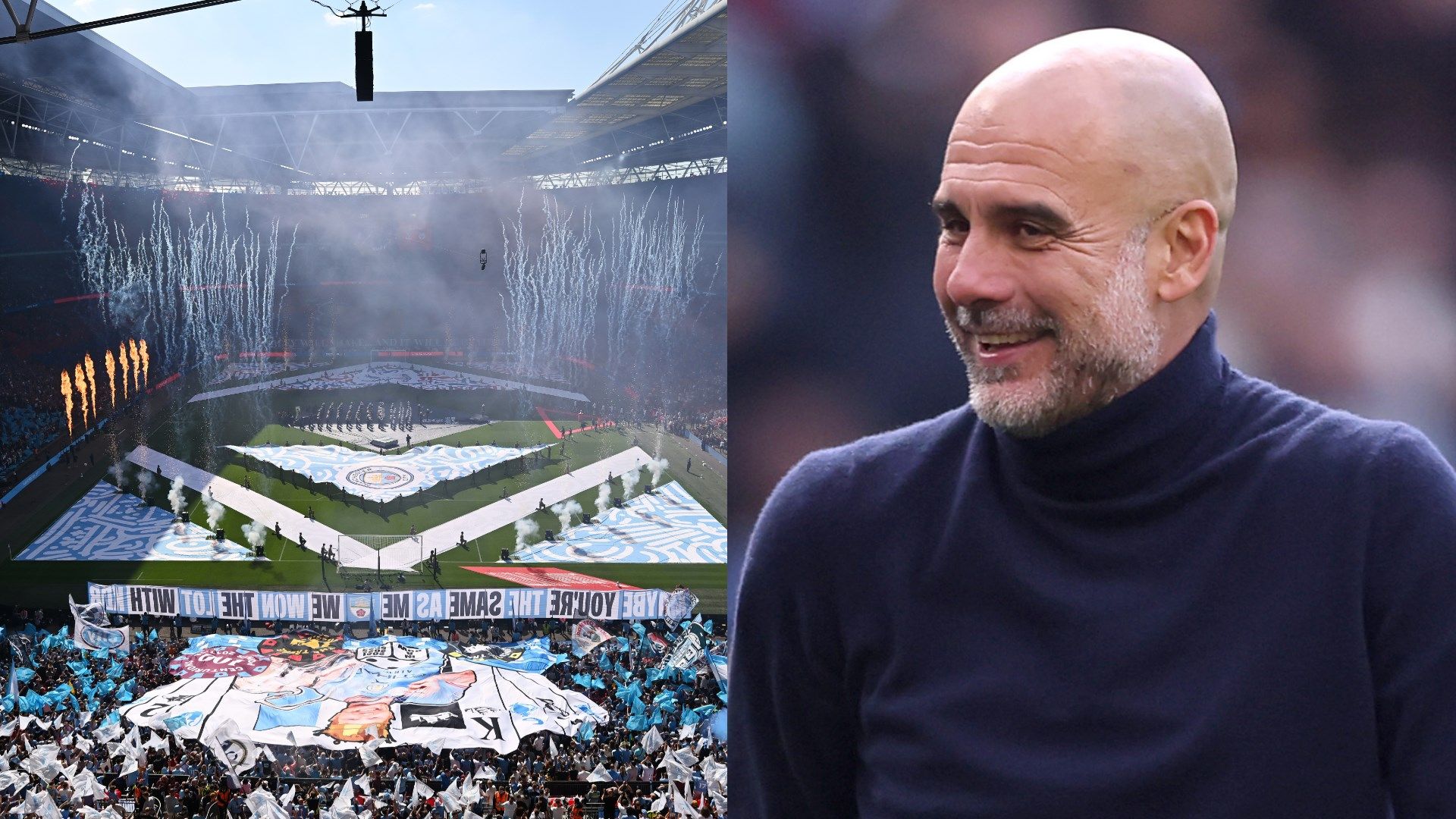 Wembley Pep Guardiola