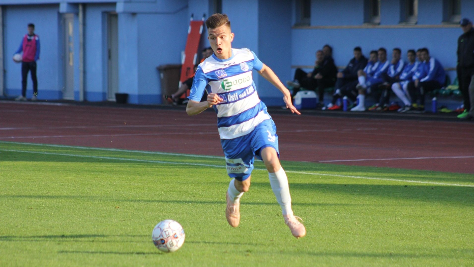 Daniel Prochazka Usti nad Labem Czech National Football League 2018-19