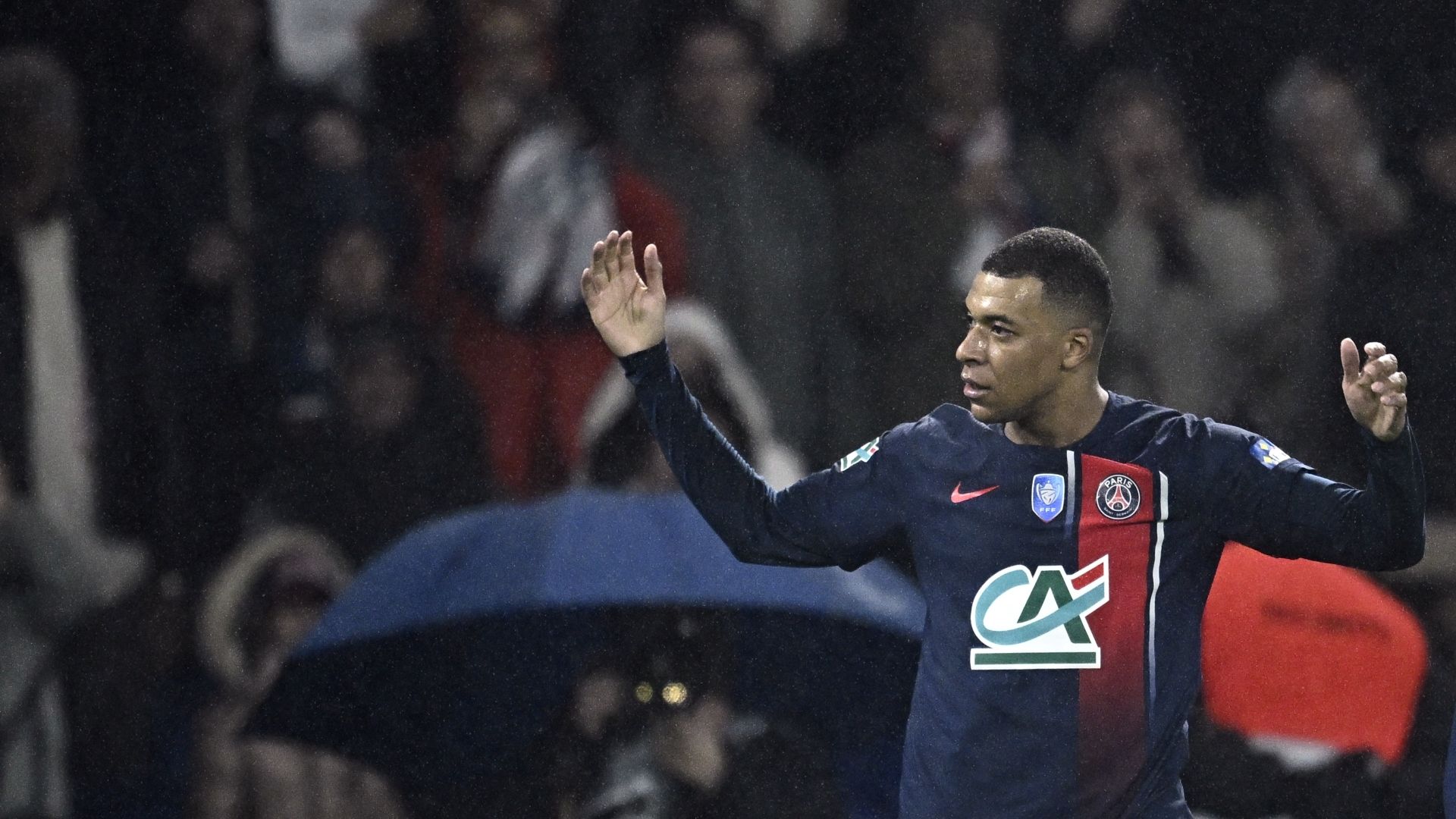 kylian mbappé psg brest getty images 07022024