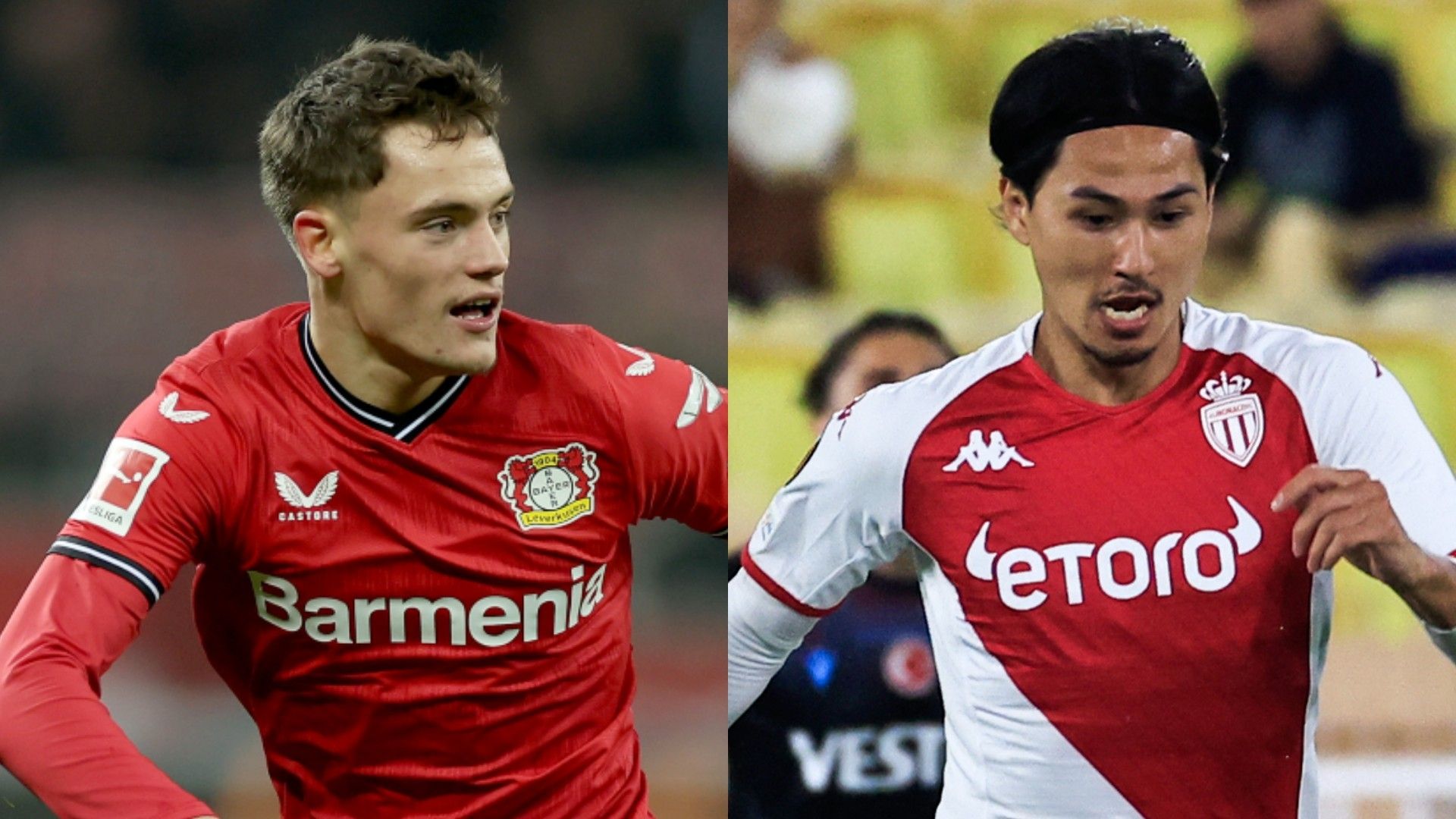 MP_Florian Wirtz_Leverkusen vs minamino_monaco