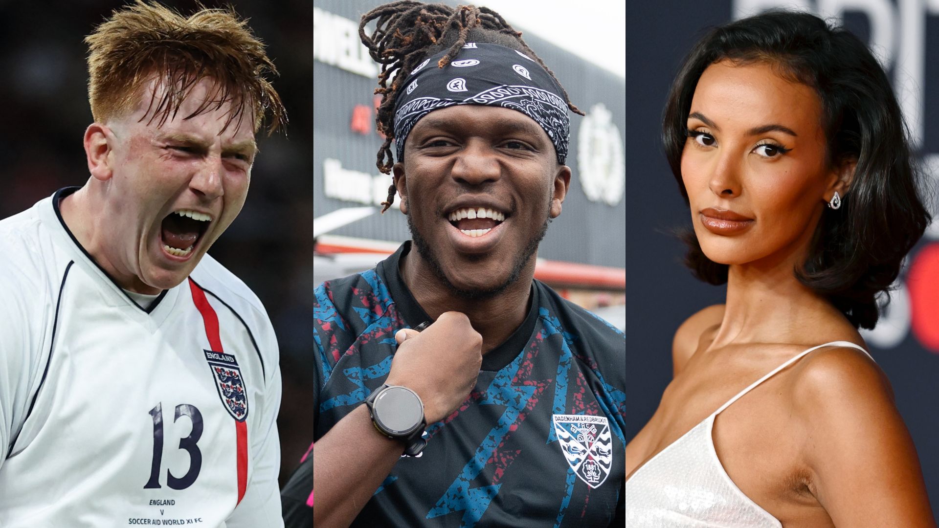 Angry Ginge KSI Maya Jama