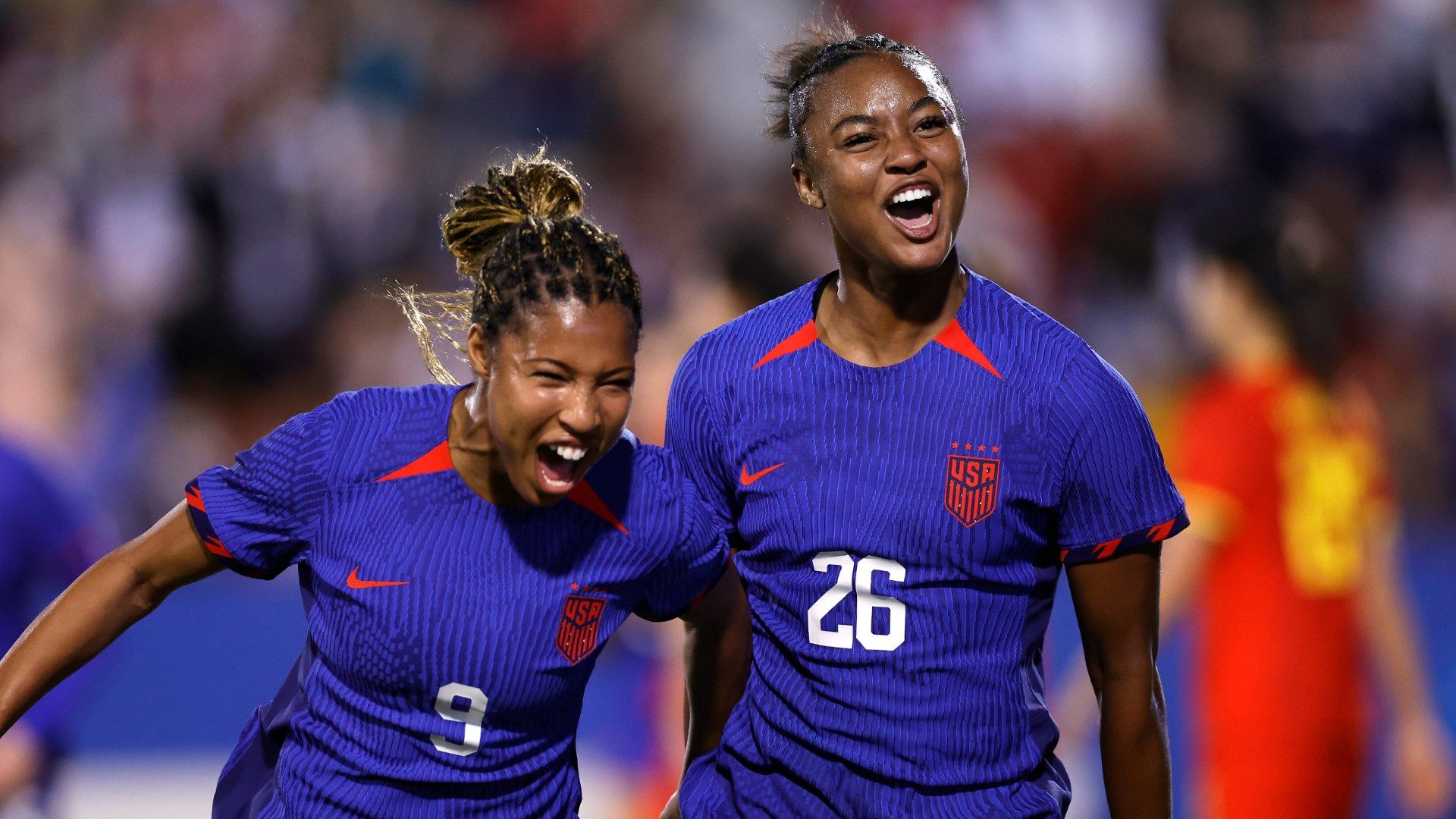 Jaedyn Shaw USWNT 2023