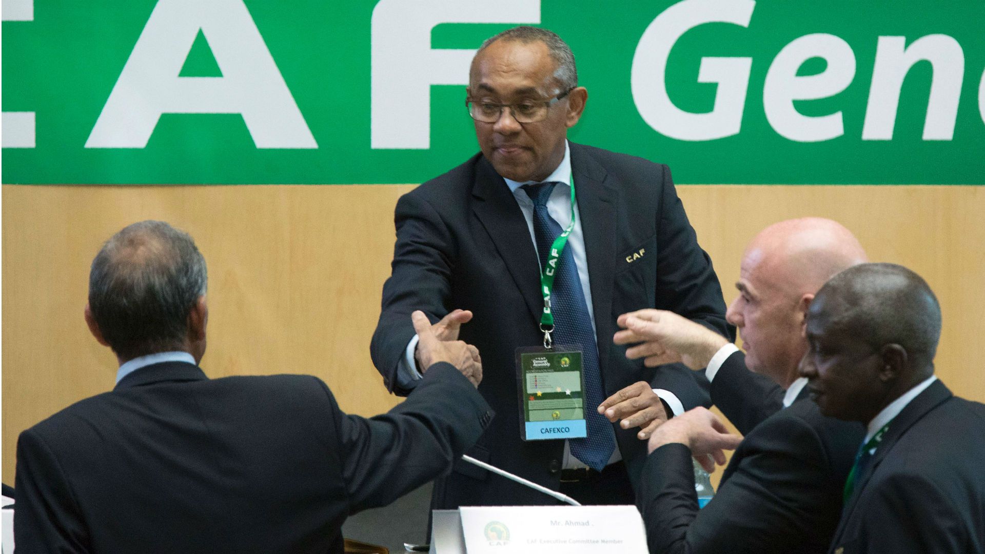 New Caf President Ahmad Ahmad