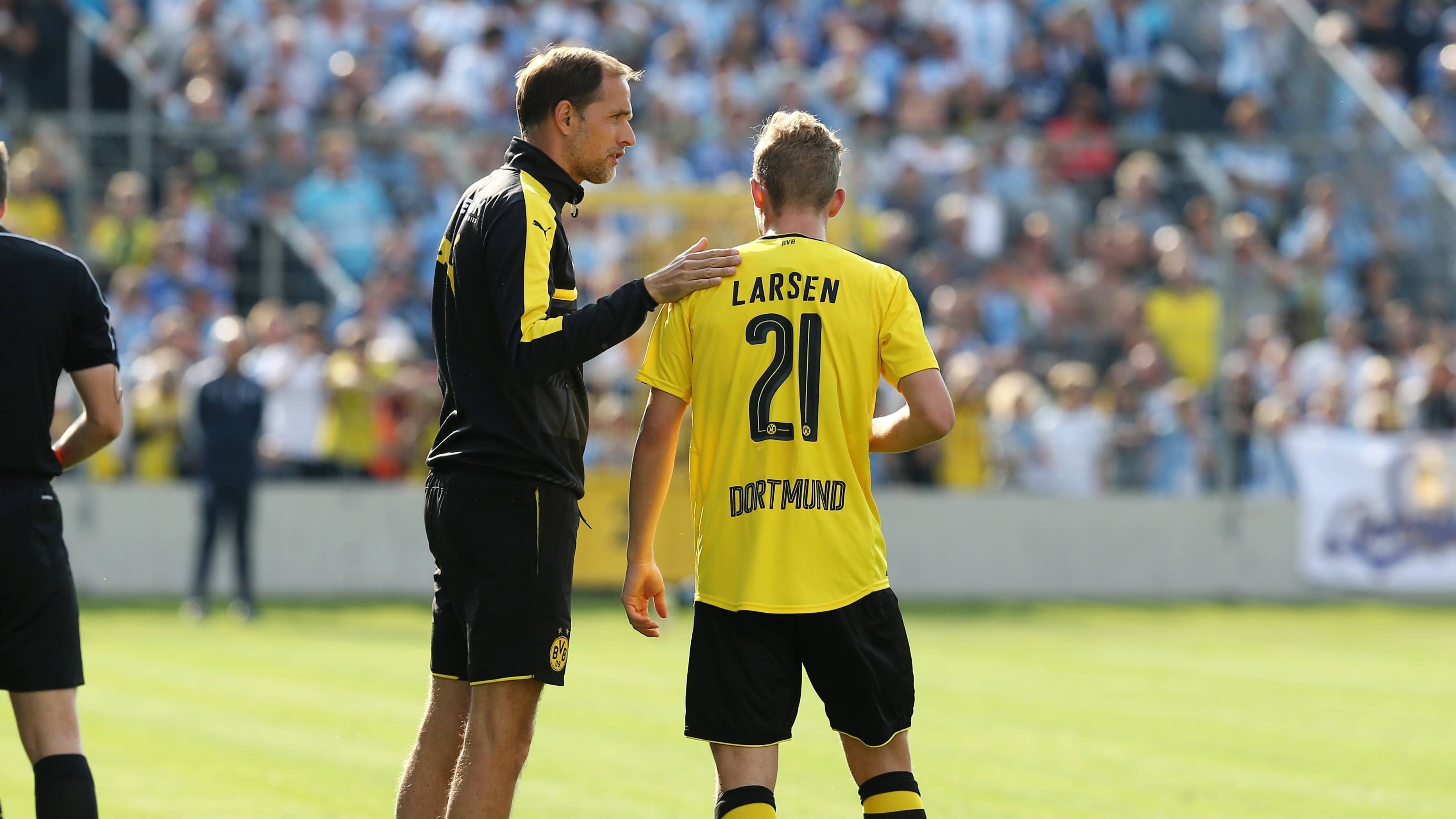 GER ONLY Jacob Bruun Larsen Thomas Tuchel BVB