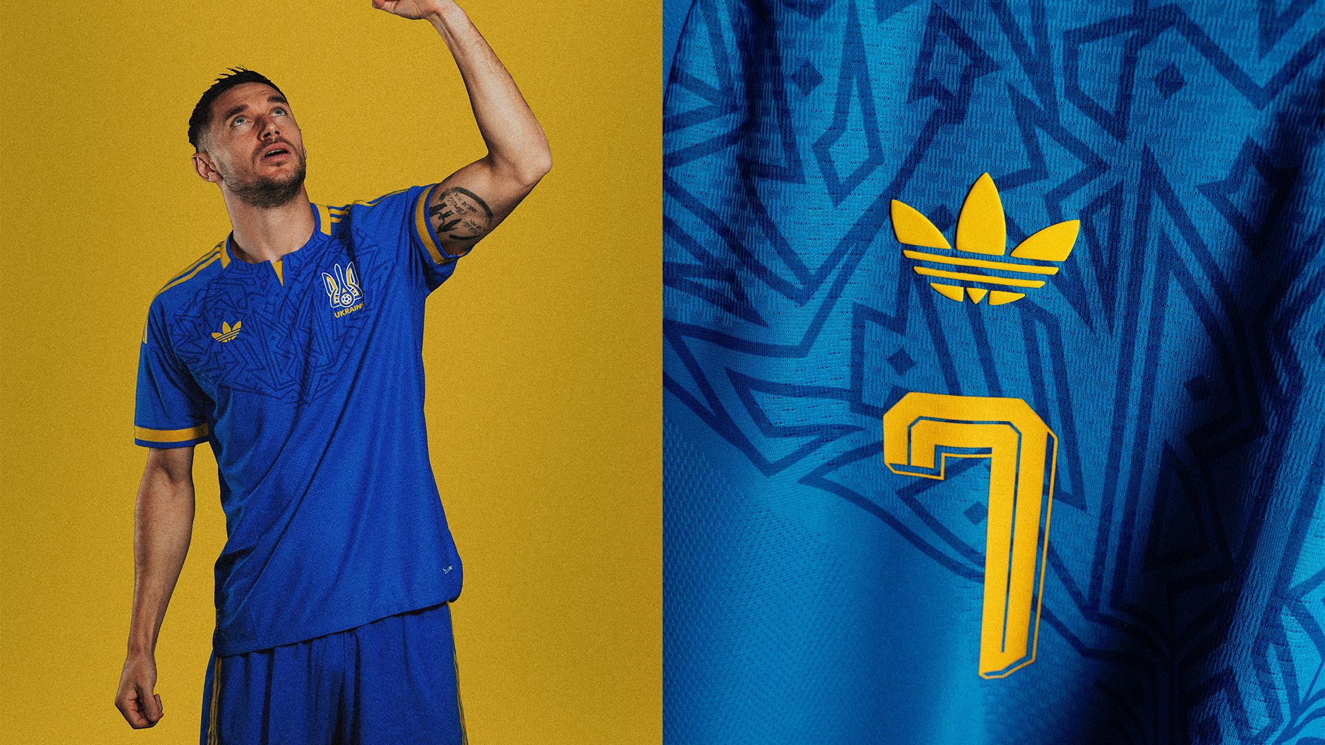 Ukraine Away kit WC 26