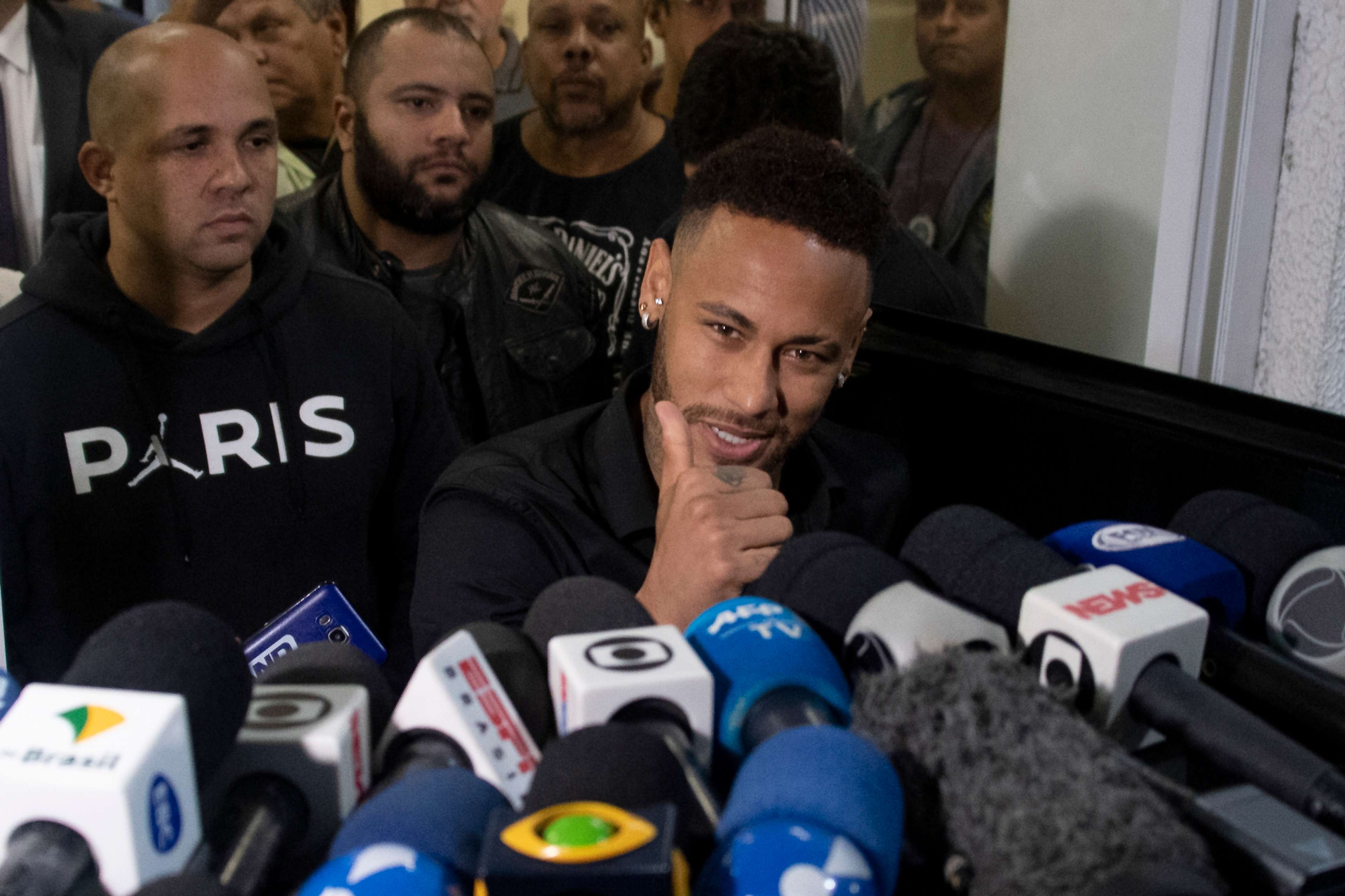 Neymar depoimento