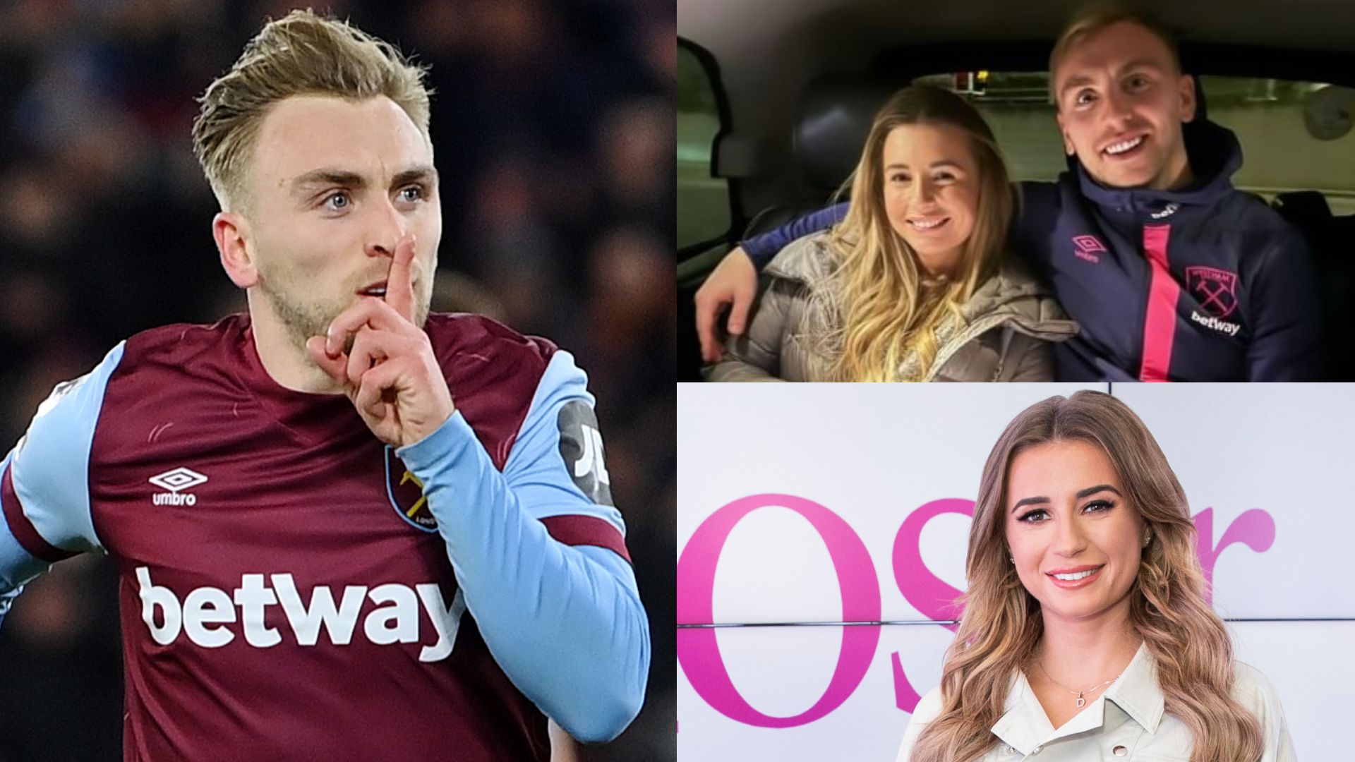 Jarrod Bowen Dani Dyer hat-trick 2024