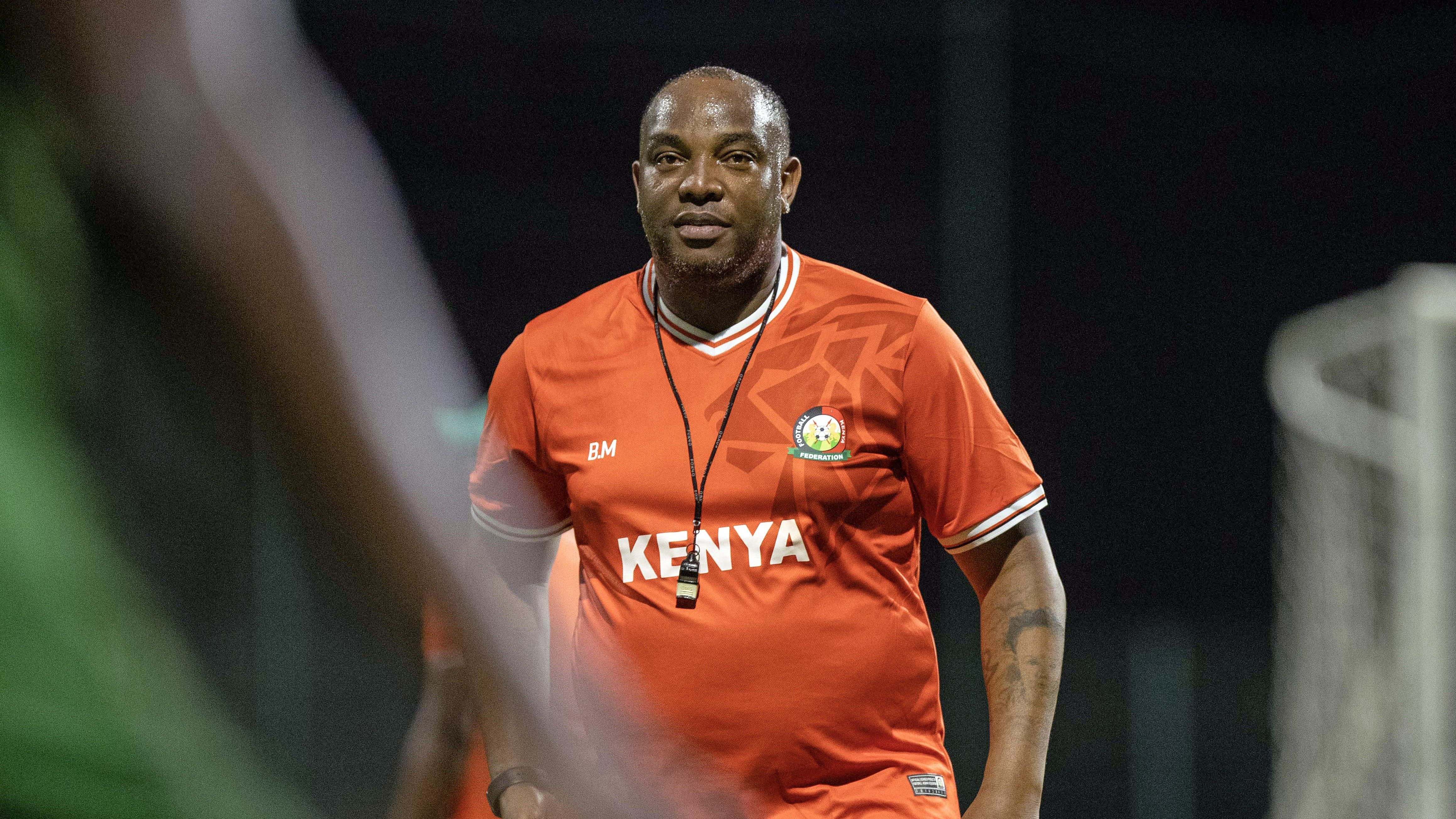 Harambee Stars coach Benni McCarthy