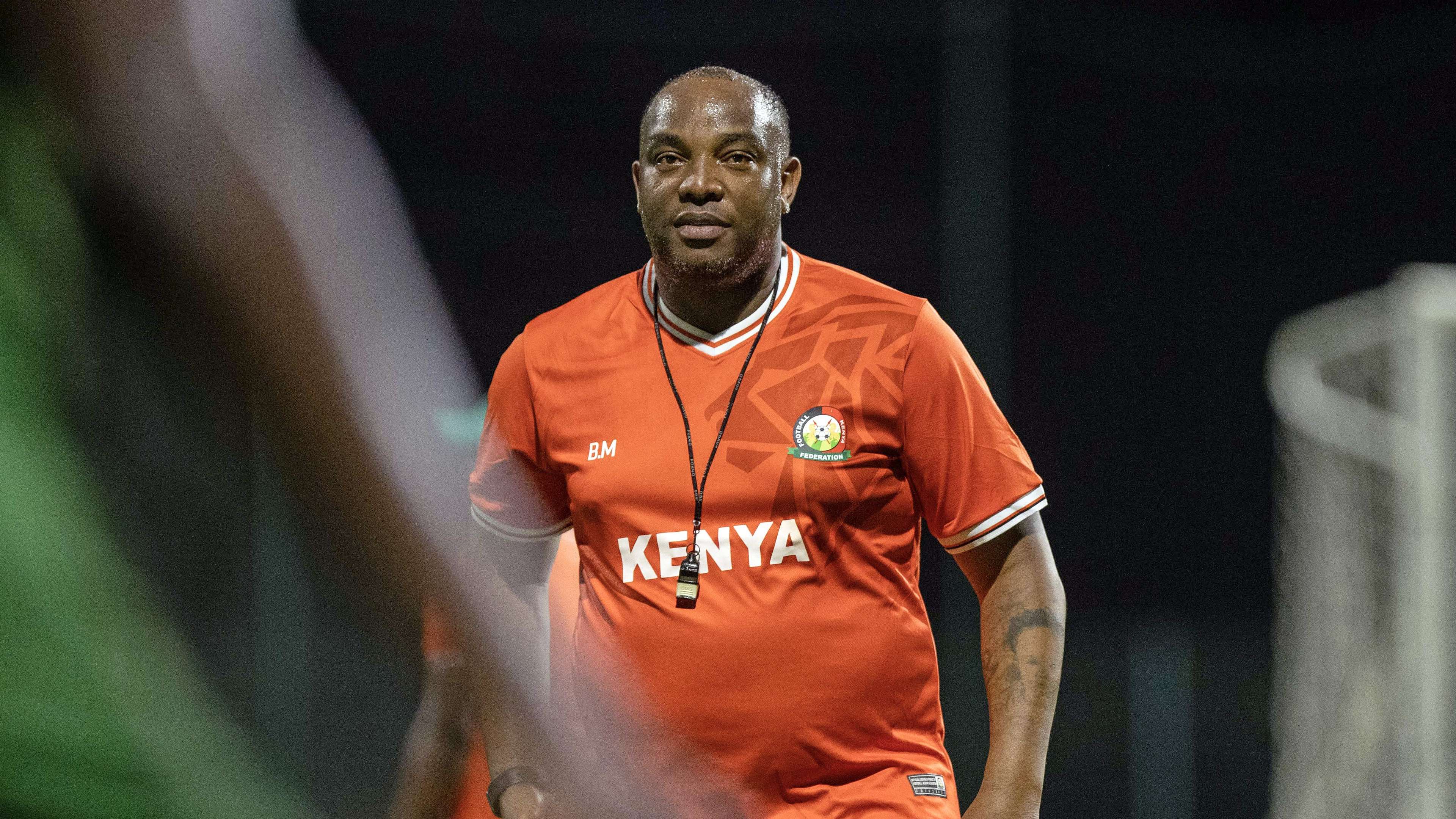 Harambee Stars coach Benni McCarthy
