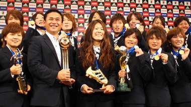 Japan 2011 Women World Cup champions