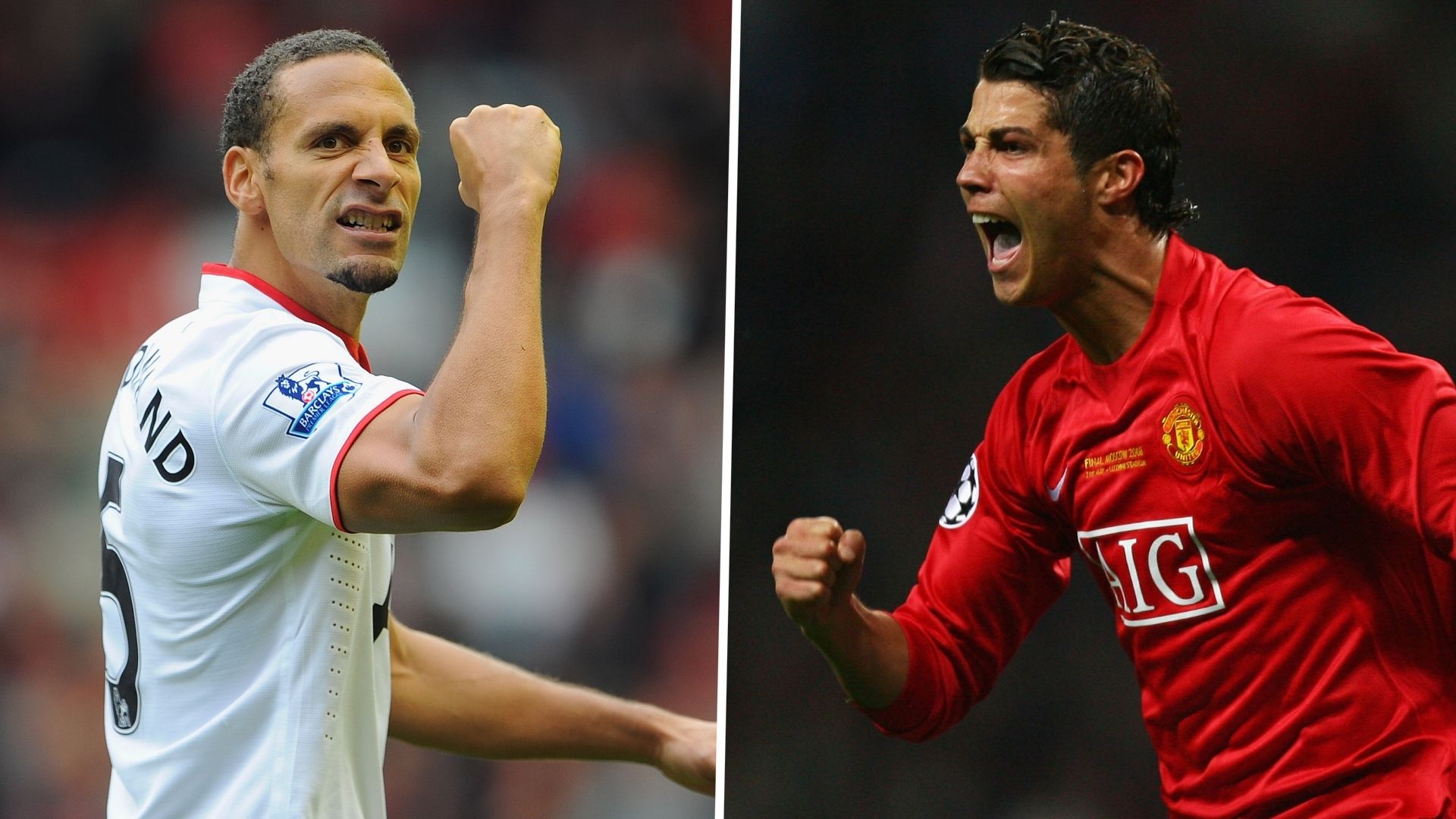 Rio Ferdinand Cristiano Ronaldo