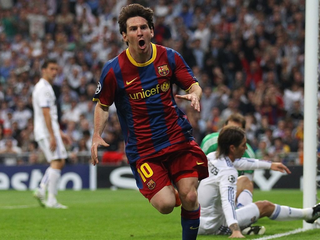 Messi Clasico goal 9,10, 2011