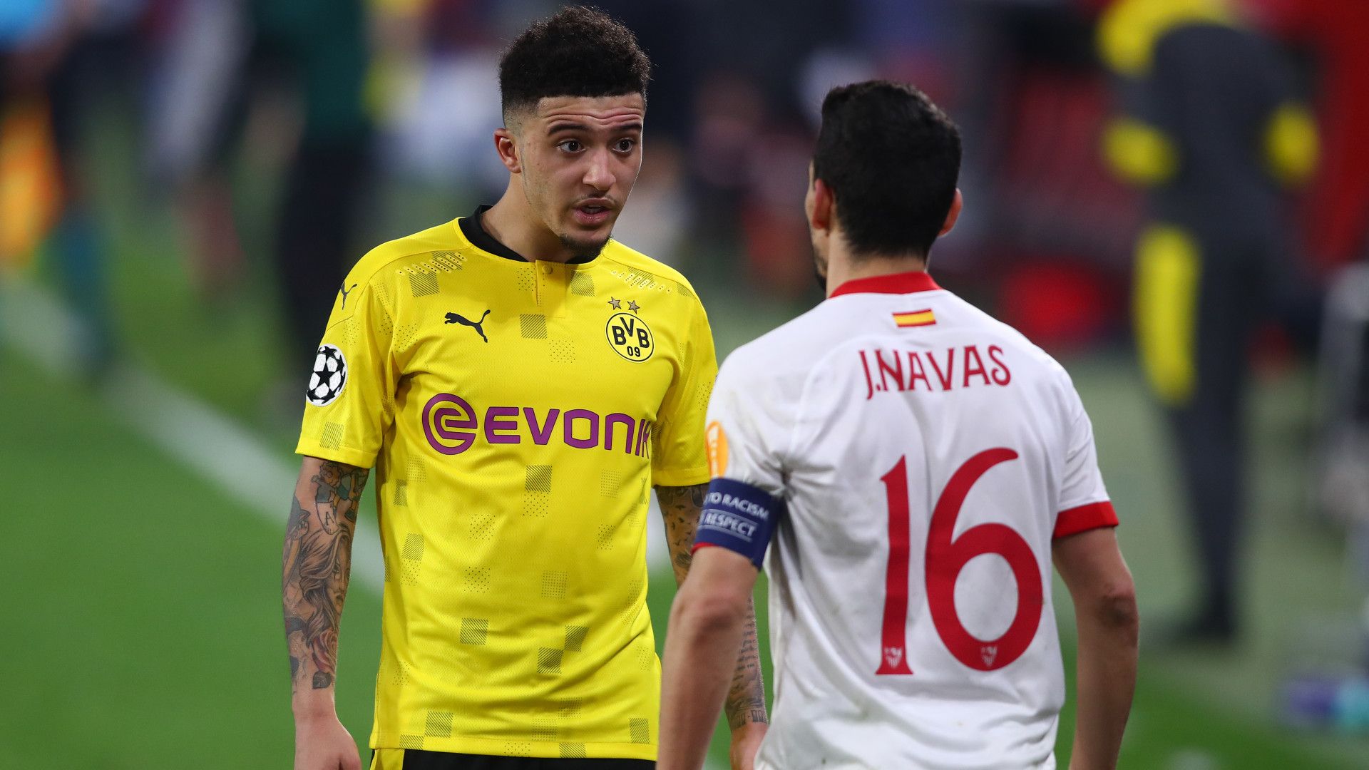 BVB Sevilla Champions League Reus Sancho Navas 08032021