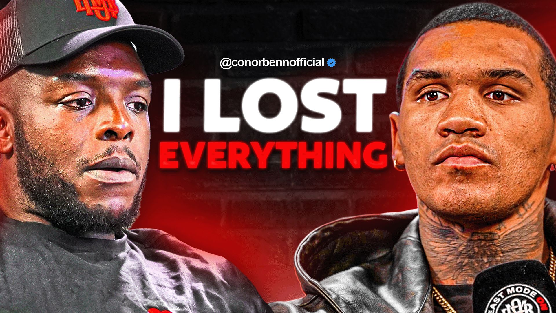 Conor Benn Beast Mode On Podcast GFX