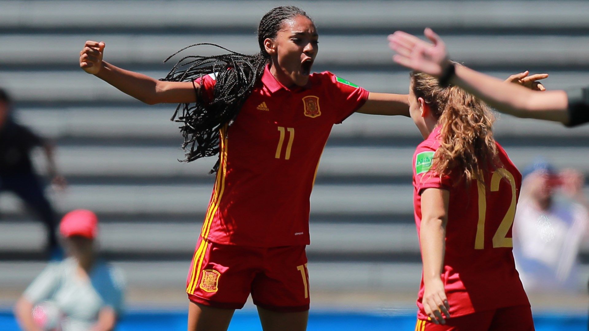 Salma Paralluelo Spain Women 2018