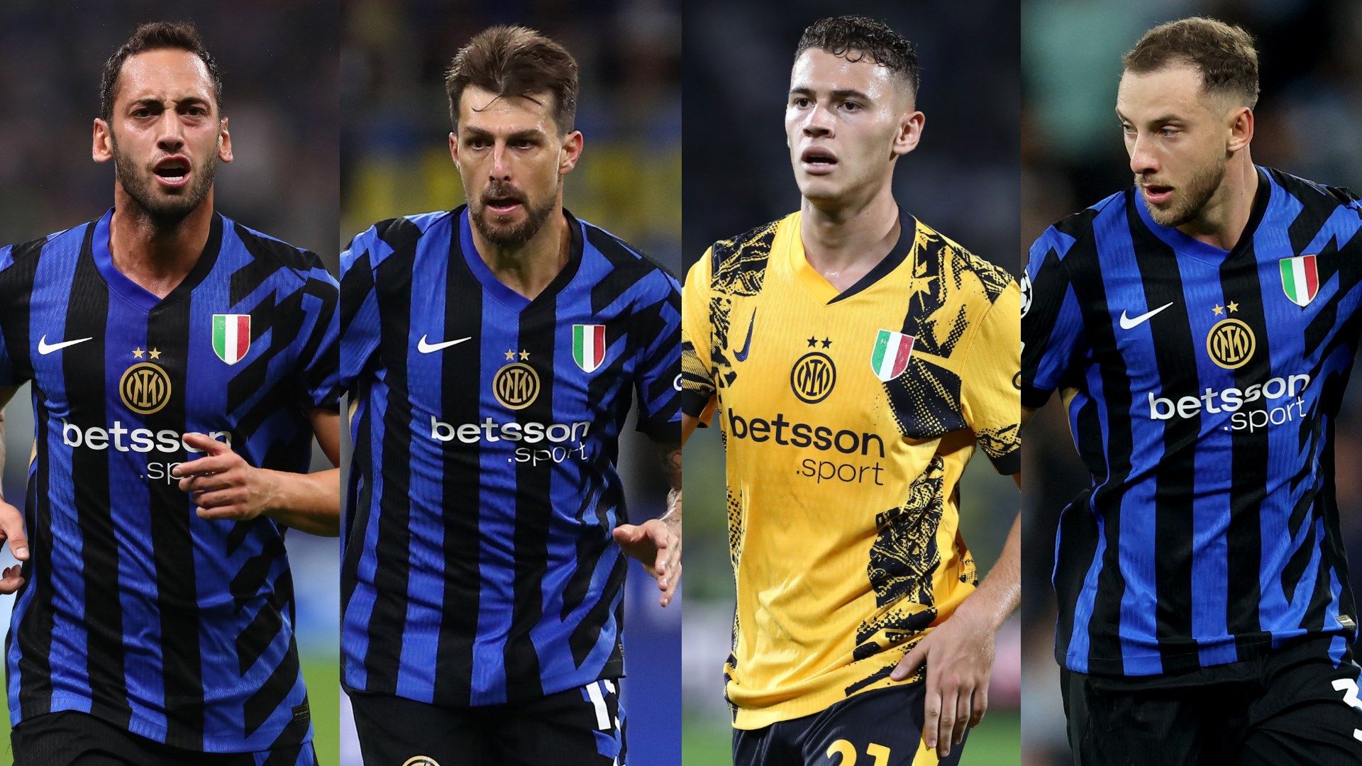 Calhanoglu, Acerbi, Asllani, Carlos Augusto