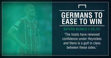 Bayern Munich Celtic graphic