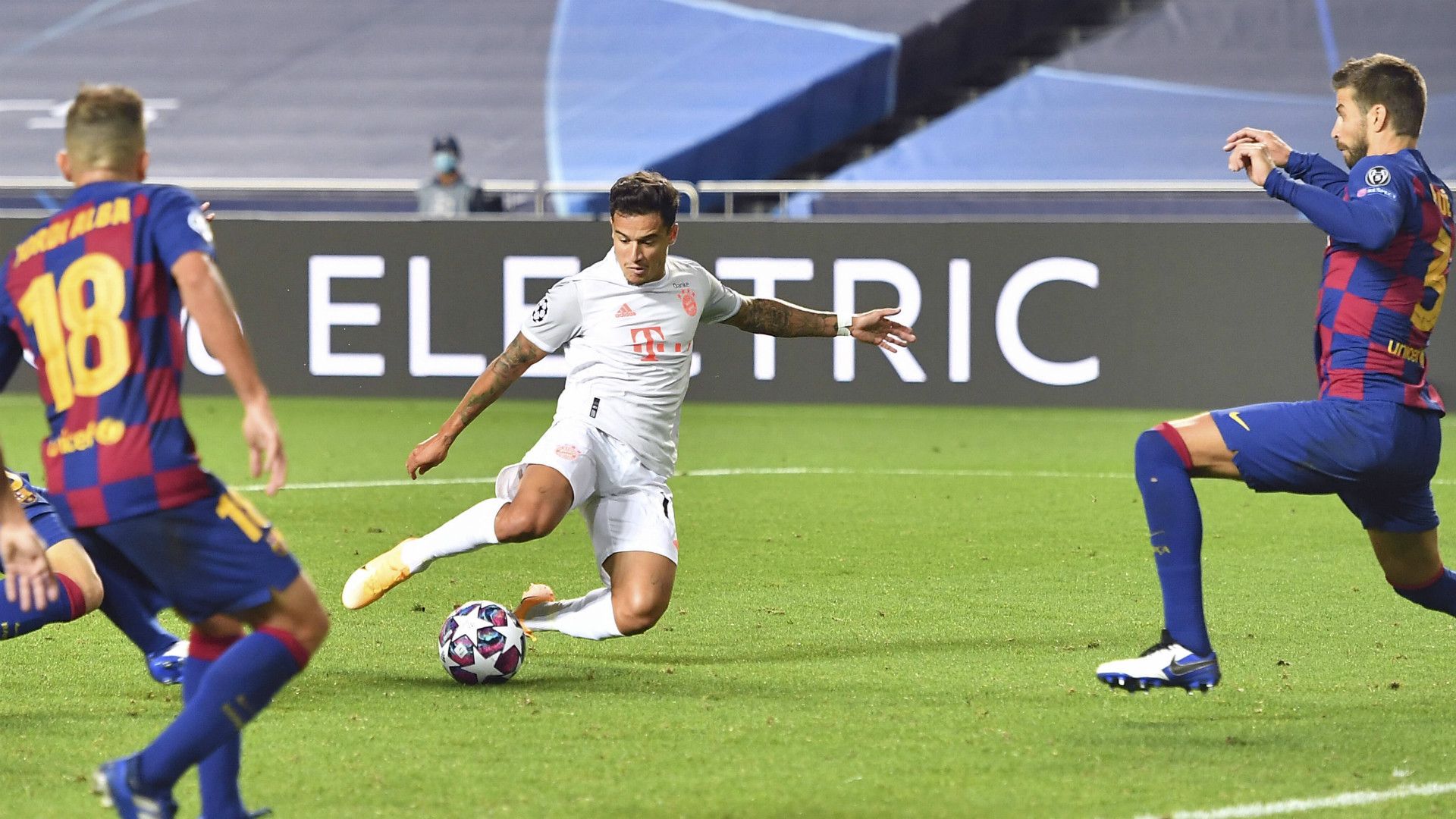 GERMANY ONLY: PHILIPPE COUTINHO BAYERN MÜNCHEN CHAMPIONS LEAGUE 14082020