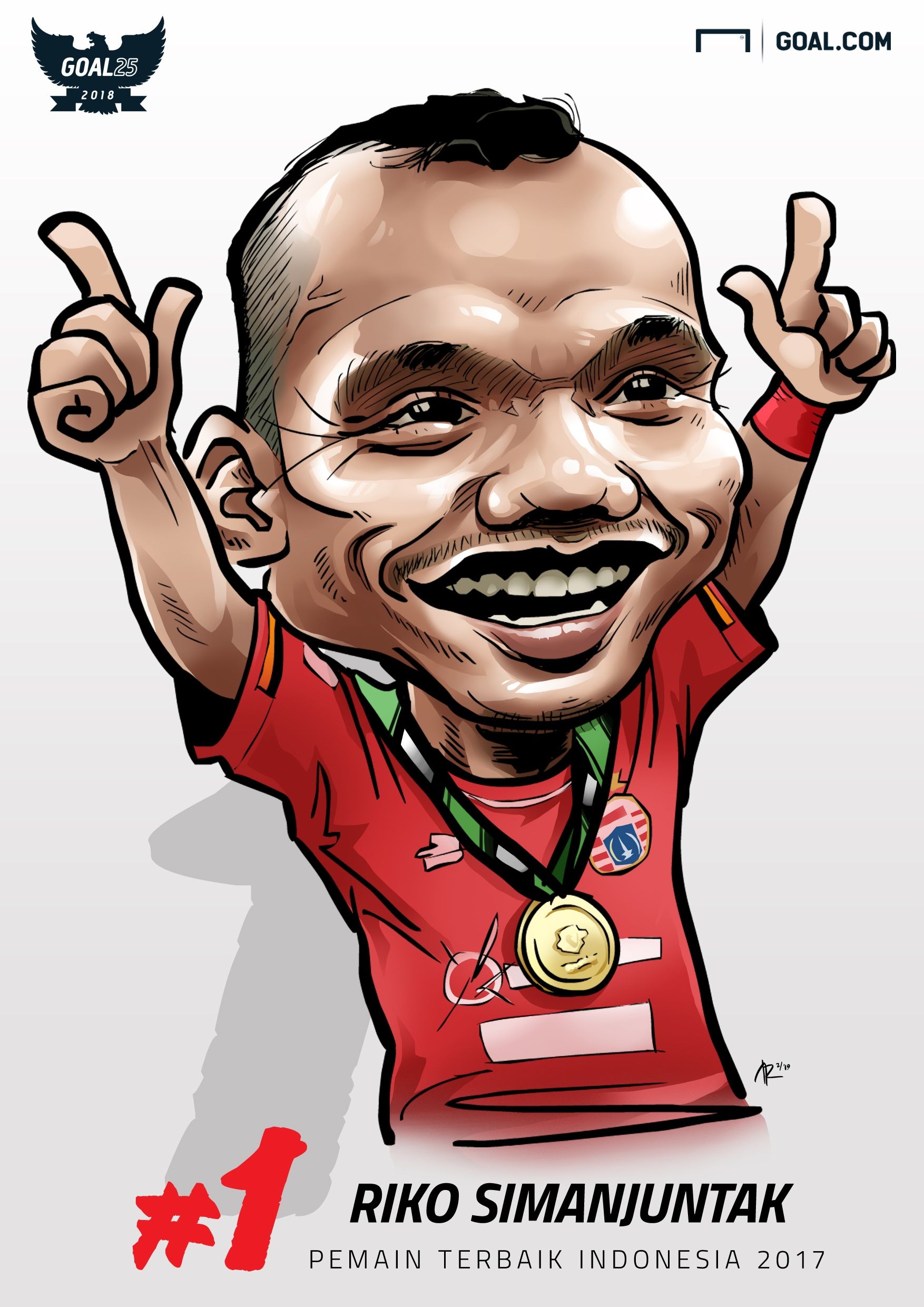 GOAL 25 Riko Simanjuntak