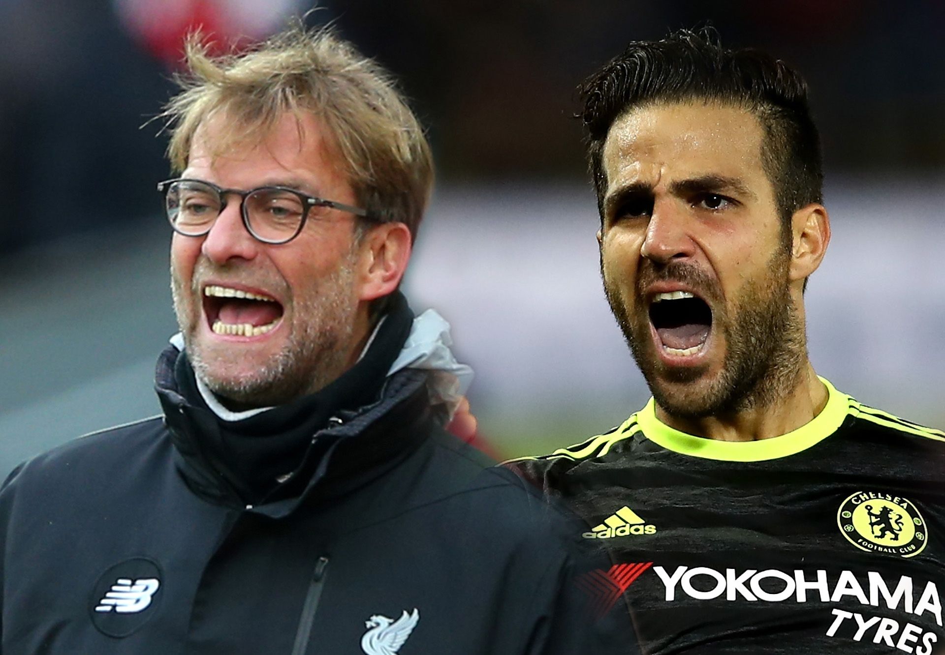 Jurgen Klopp Cesc Fabregas (article size)