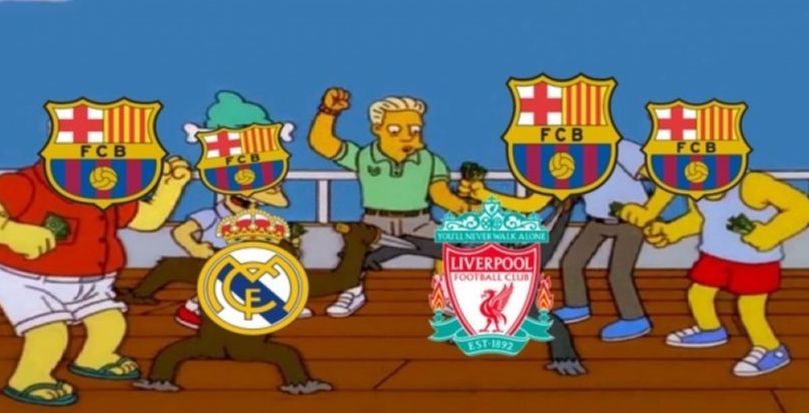 Memes Real Madrid vs Liverpool