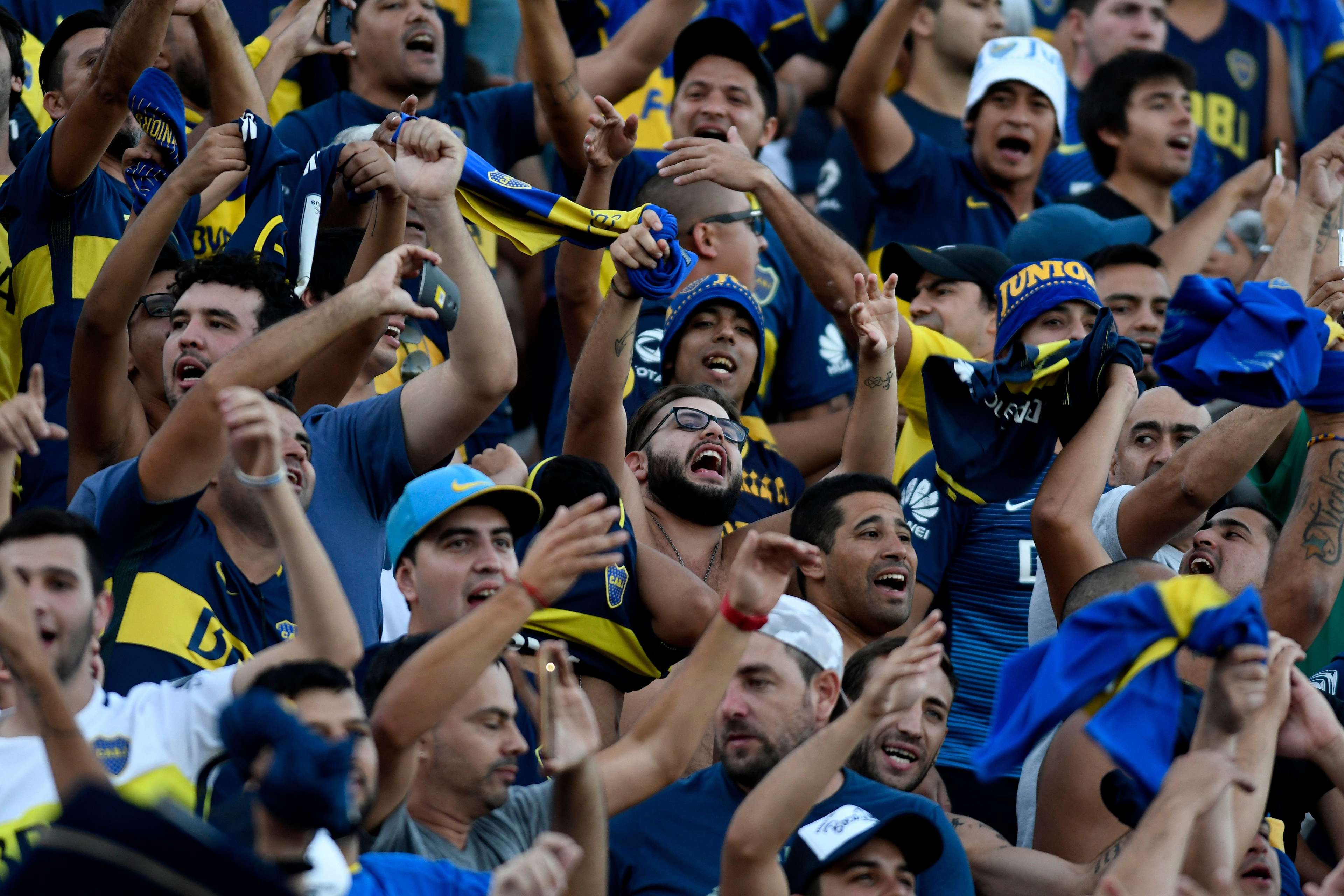 Hinchada Boca Supercopa Argentina 14032018