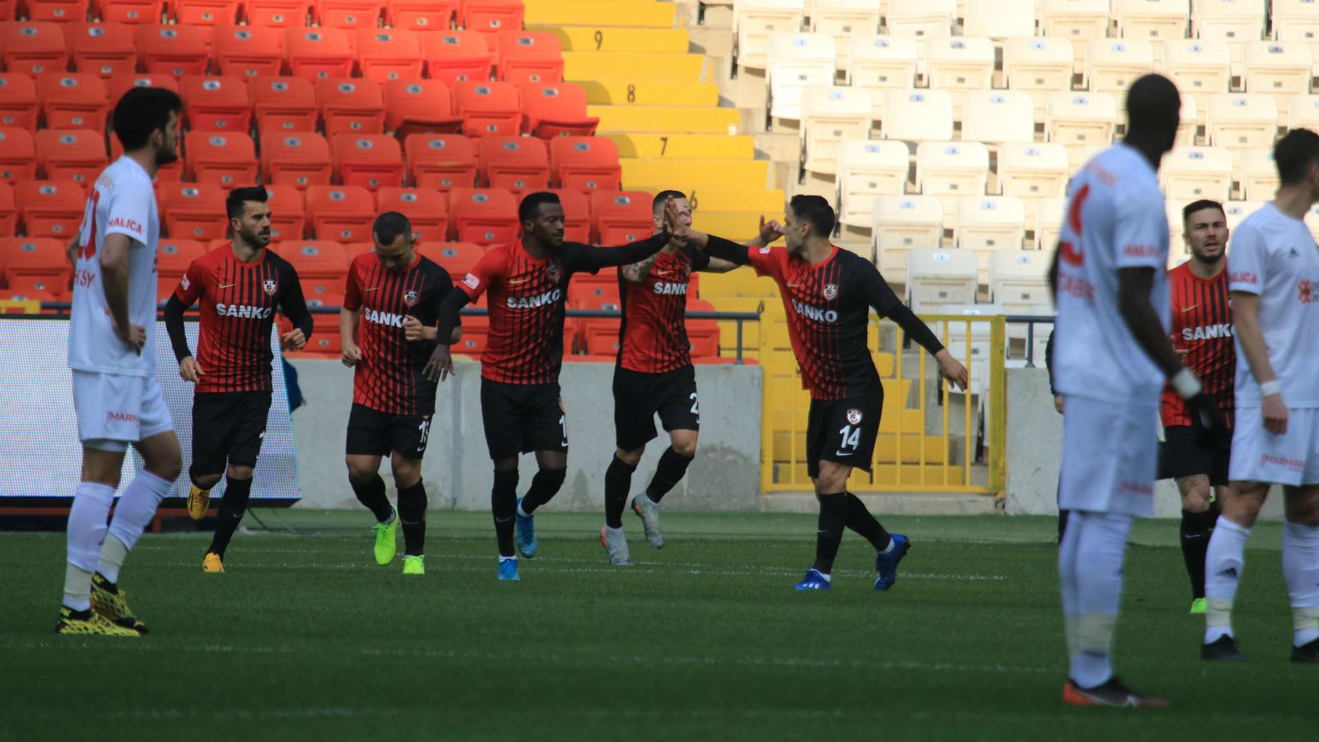 Sivasspor player sad vs Gaziantep