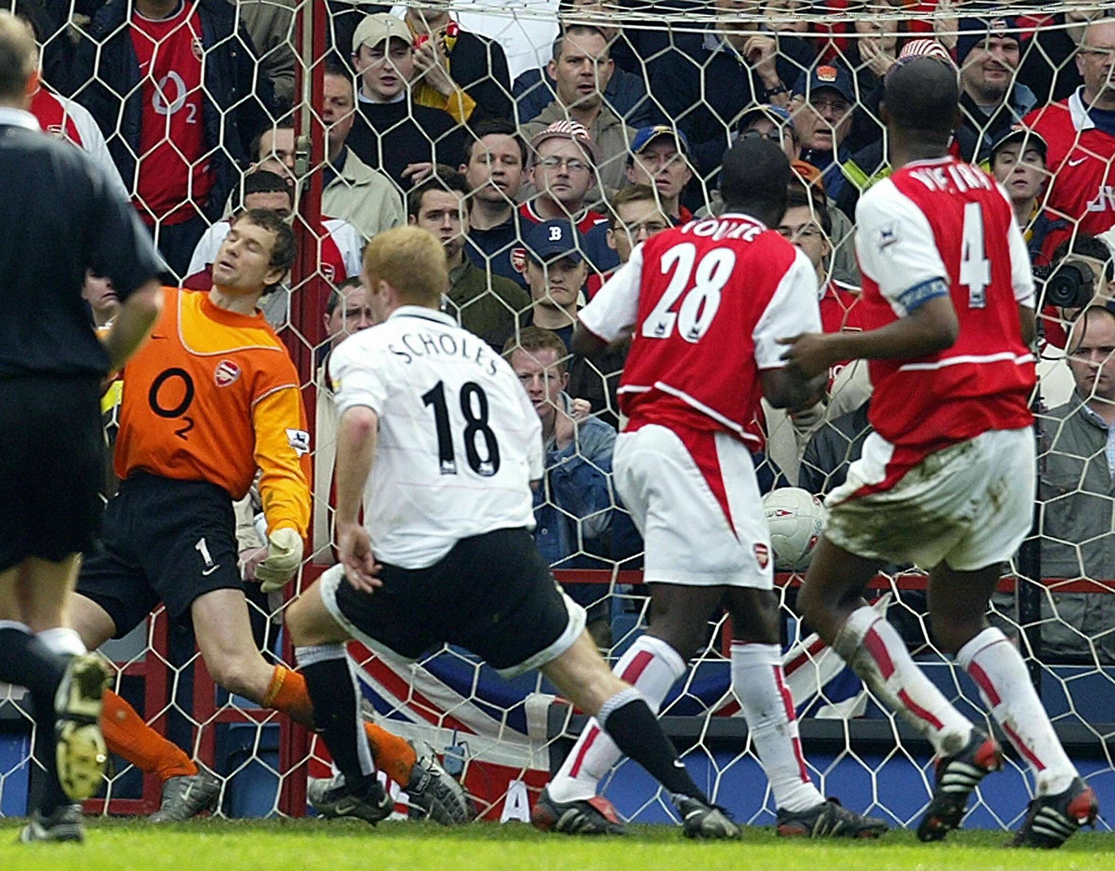 Paul Scholes Manchester United Arsenal