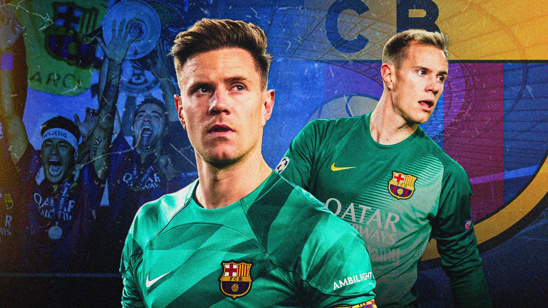 GFX Ter Stegen Barcelona Champions League