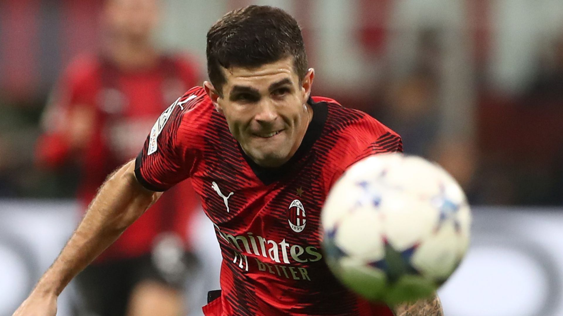 Christian Pulisic AC Milan Champions League 2023-24