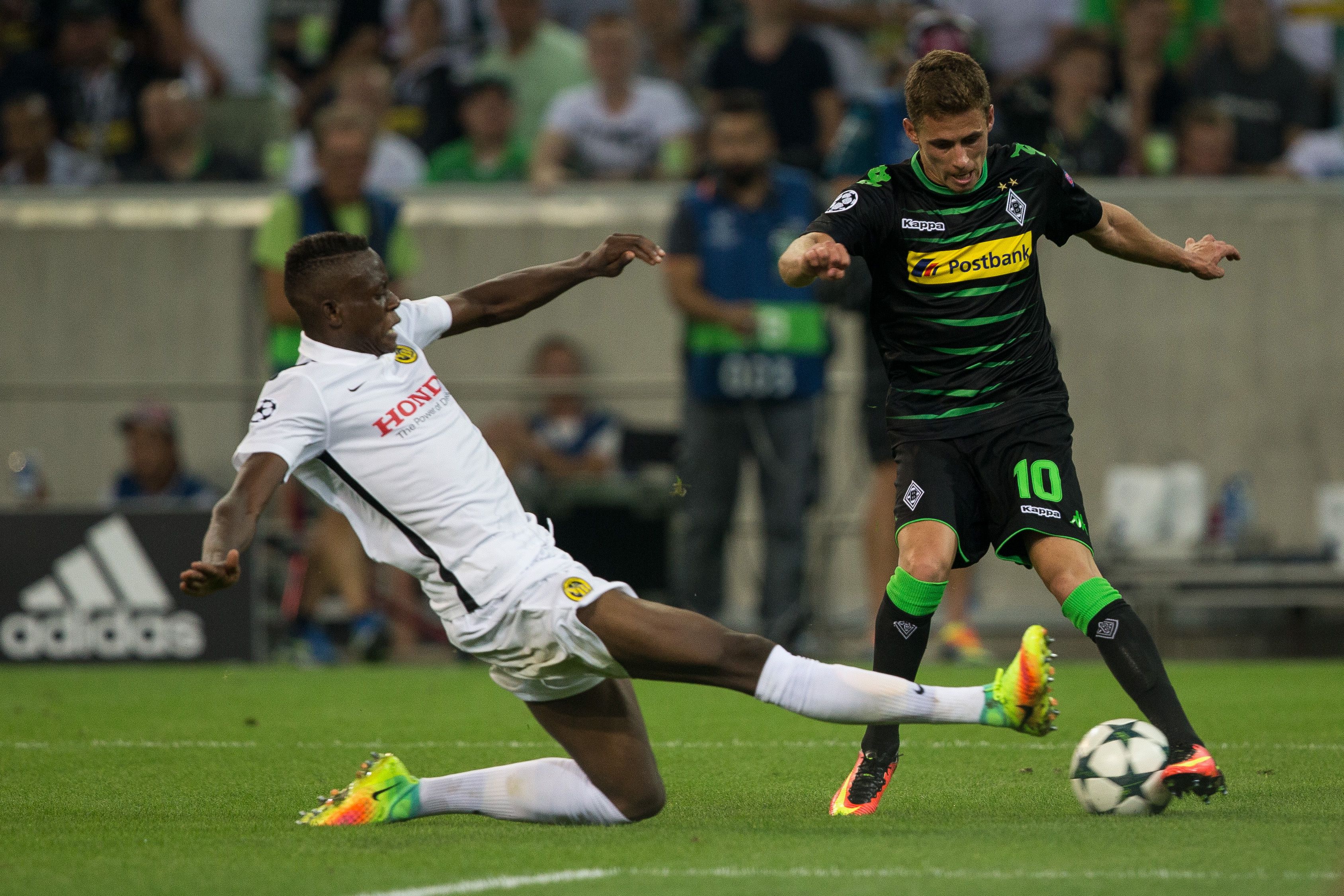Denis Zakaria Thorgan Hazard Young Boys Bern Borussia Mönchengladbach Champrions League