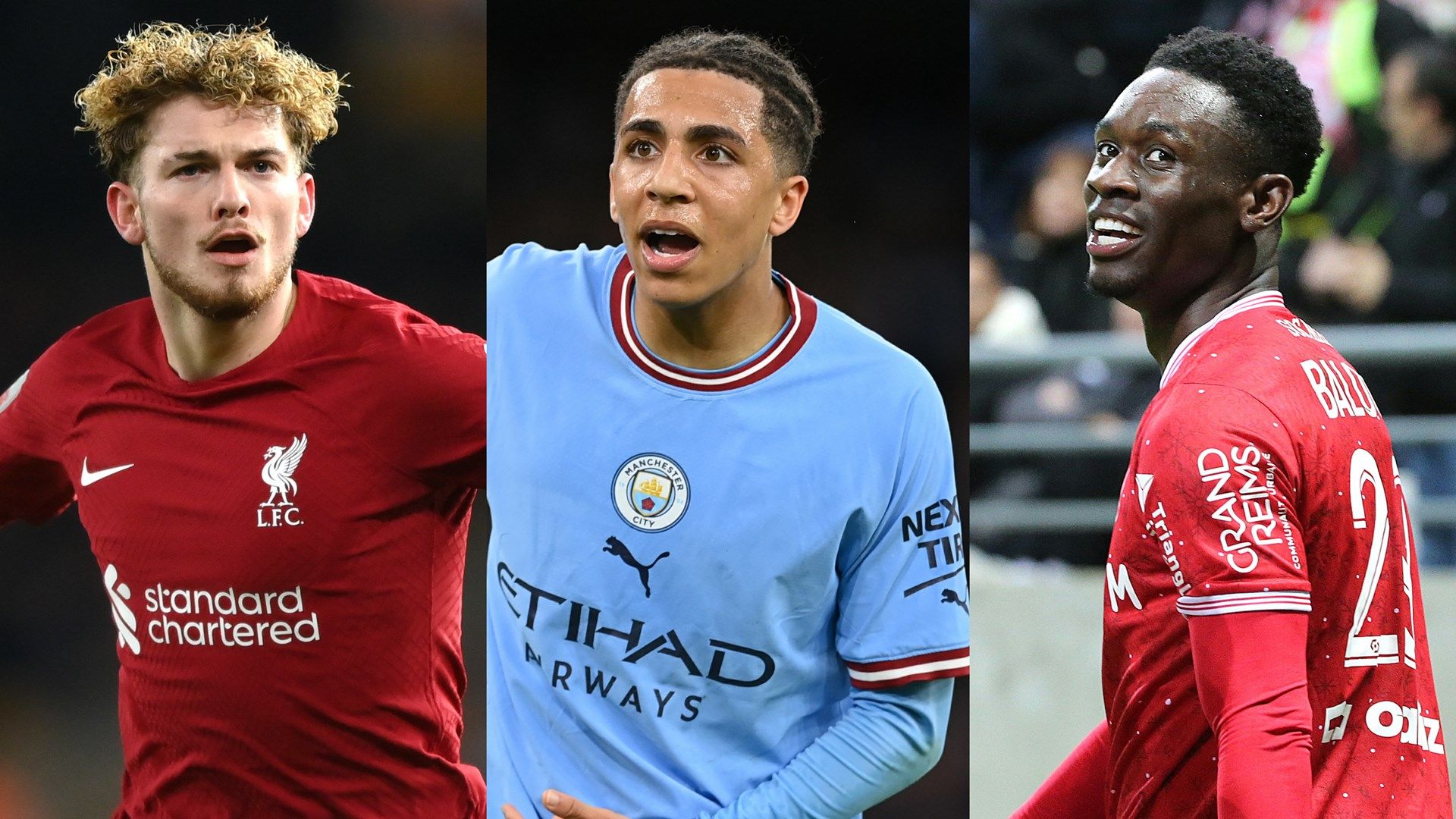 Harvey Elliott Rico Lewis Folarin Balogun GFX 