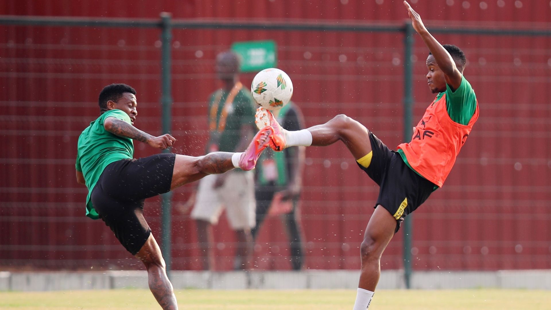 Thabiso Kutumela and Tebogo Tlolane, South Africa