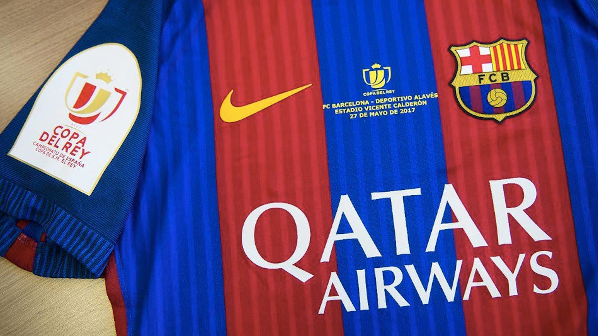 Barcelona camiseta final Copa del Rey 2017