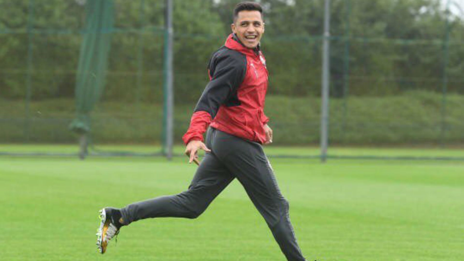 Alexis Sánchez. Entrenamiento Arsenal 08092017
