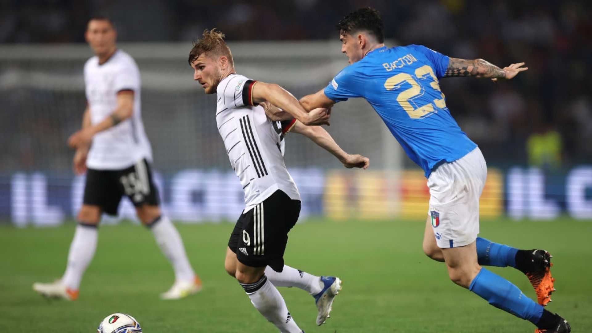 Timo Werner Alessandro Bastoni Alemania Italia Nations League 2022