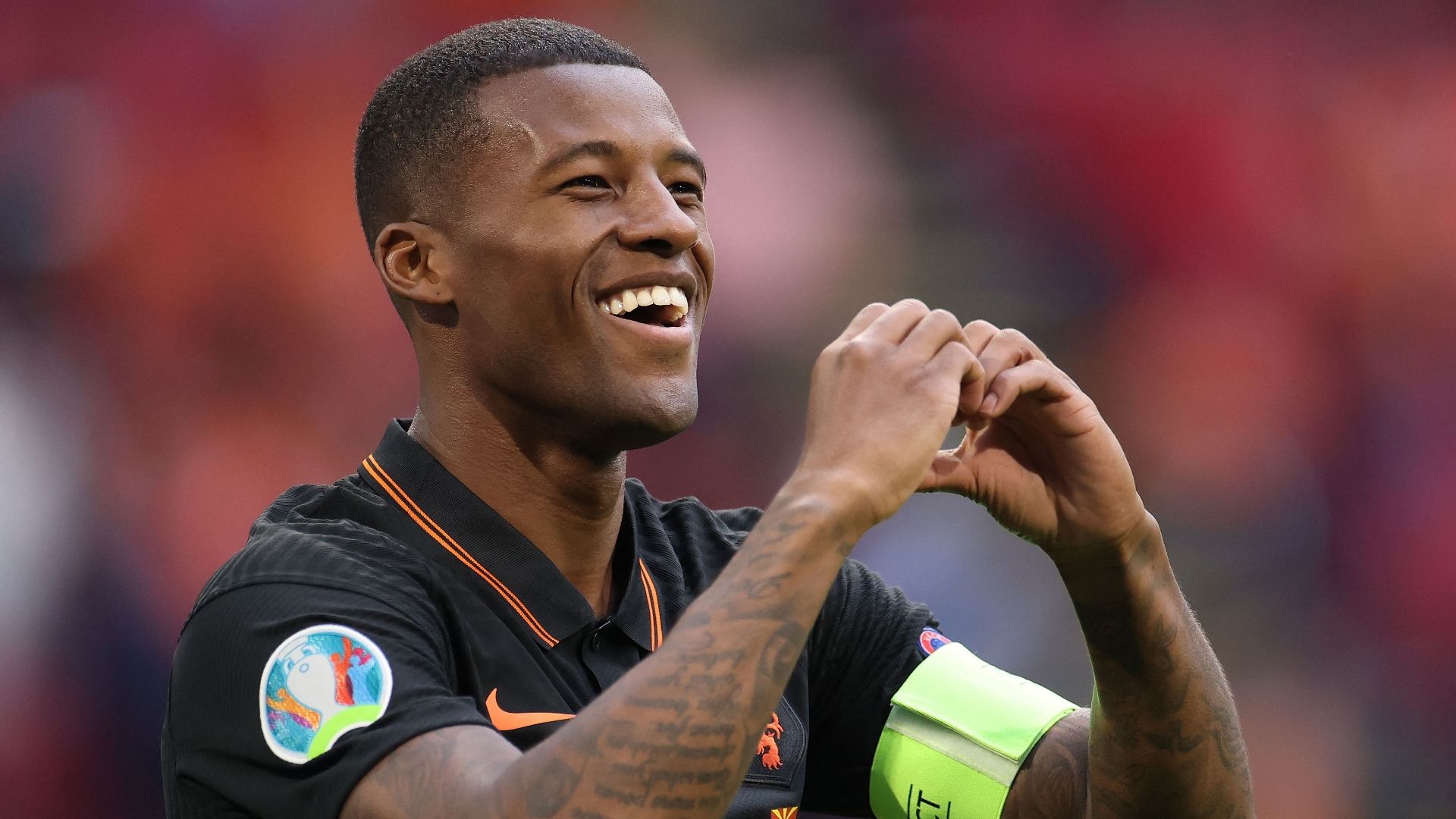 Gini Wijnaldum, Netherlands Euro 2020 away