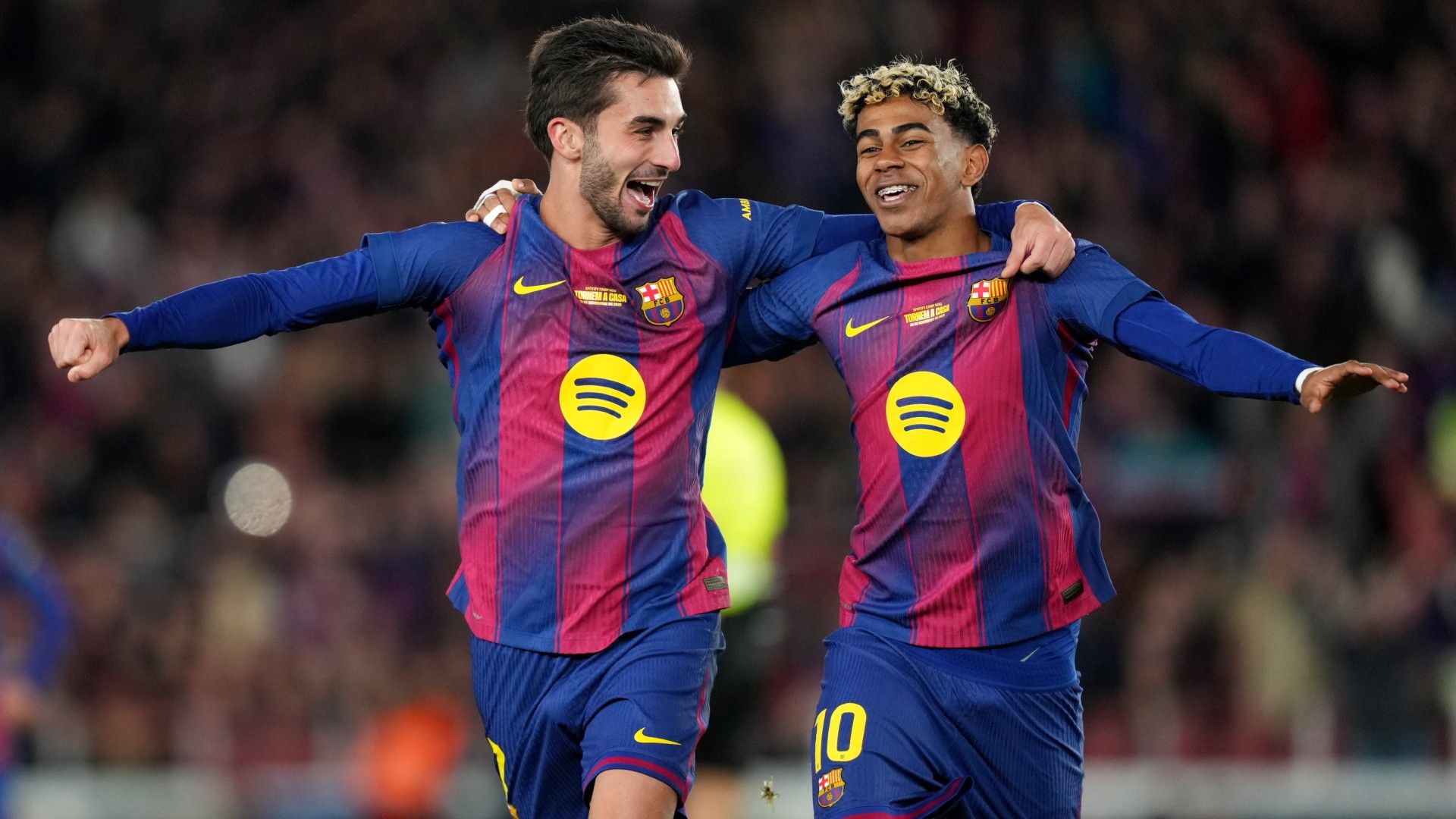 FERRAN TORRES LAMINE YAMAL BARCELONA