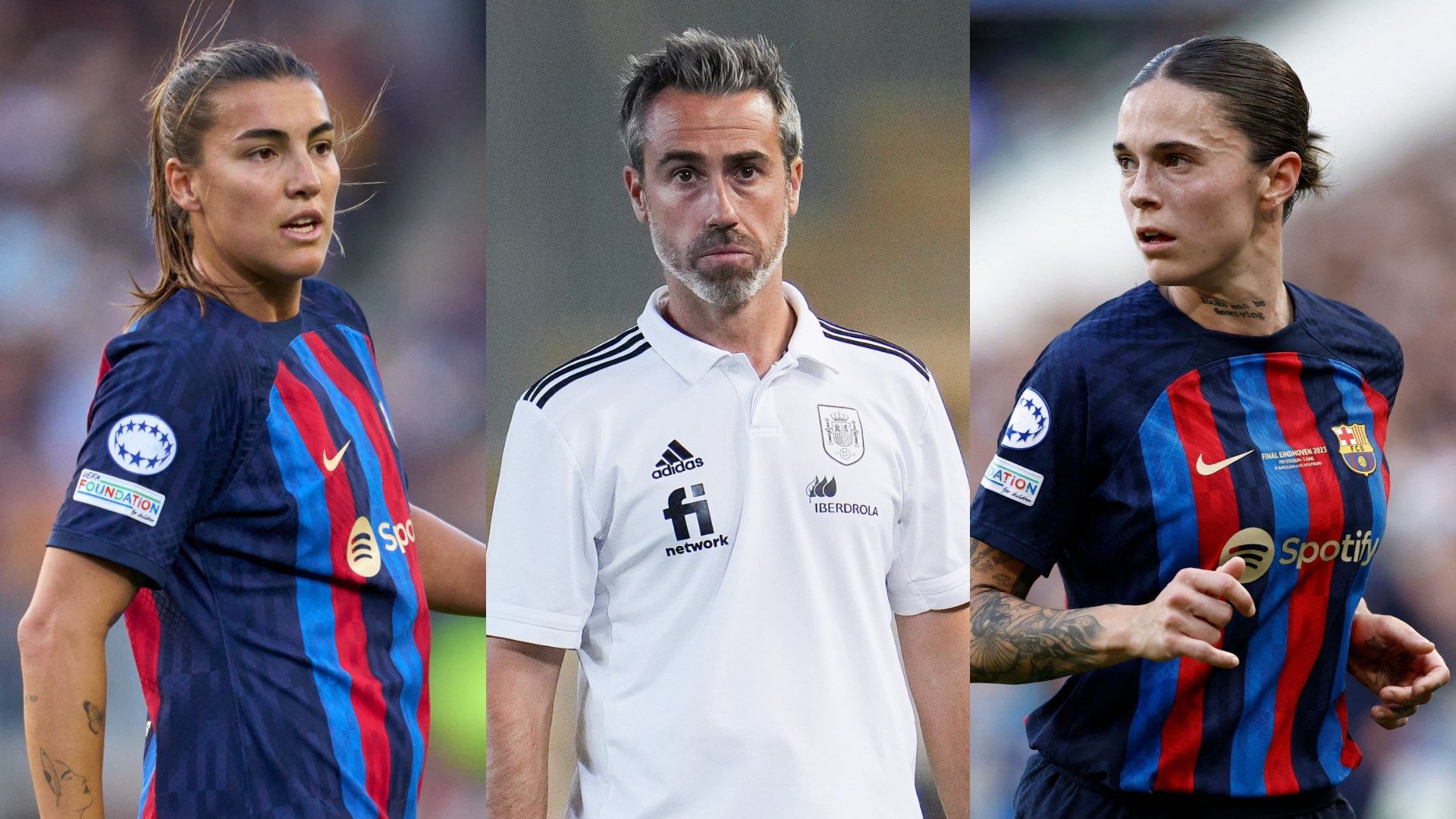 Patri Guijarro Jorge Vilda Mapi Leon composite