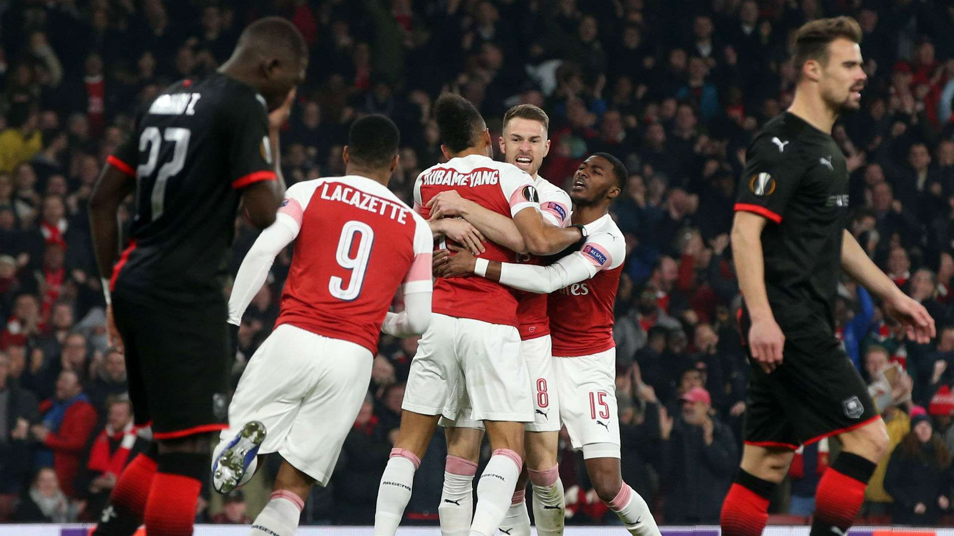 Arsenal Rennes UEFA Europa League 14032019